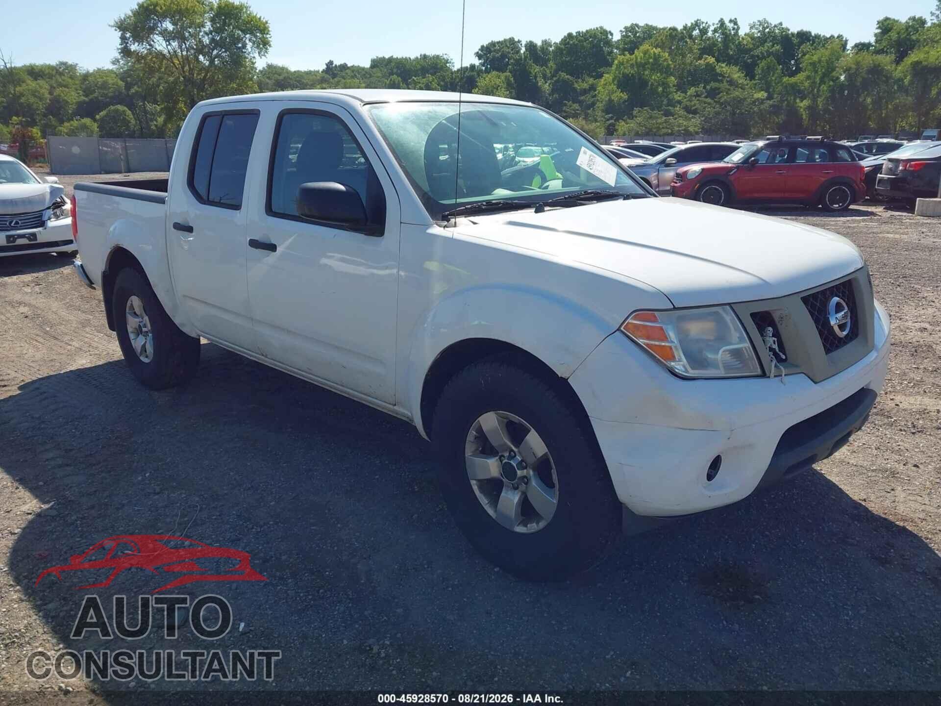 NISSAN FRONTIER 2012 - 1N6AD0EV8CC419419