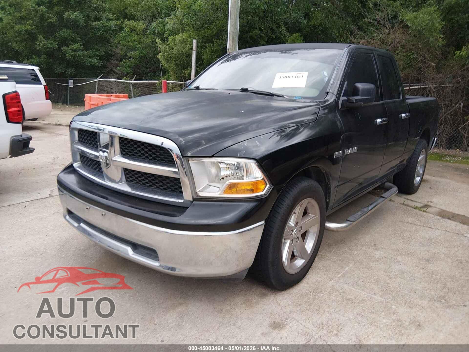 DODGE RAM 1500 2010 - 1D7RB1GT3AS249492