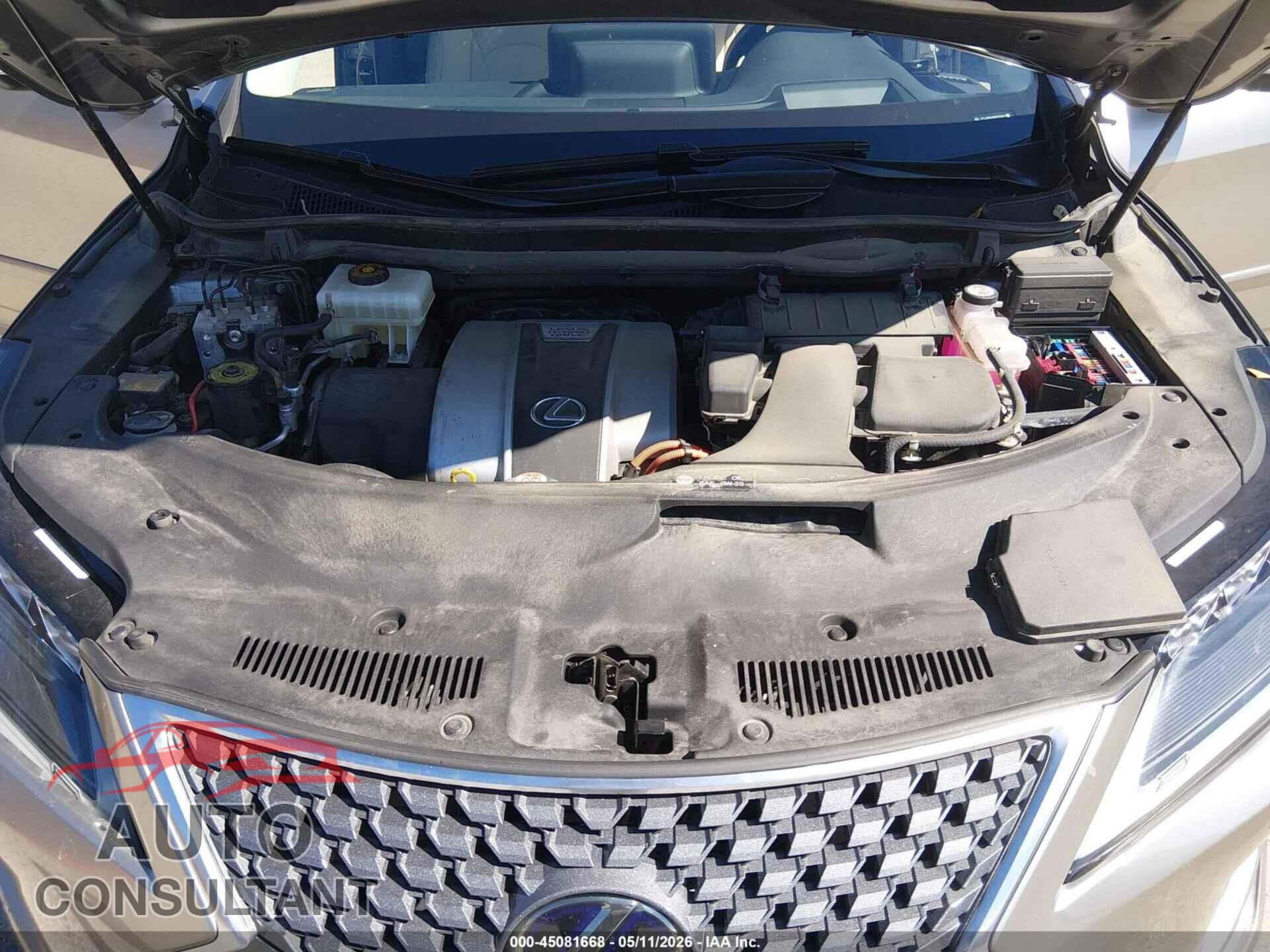 LEXUS RX 450H 2021 - 2T2JGMDA0MC063584