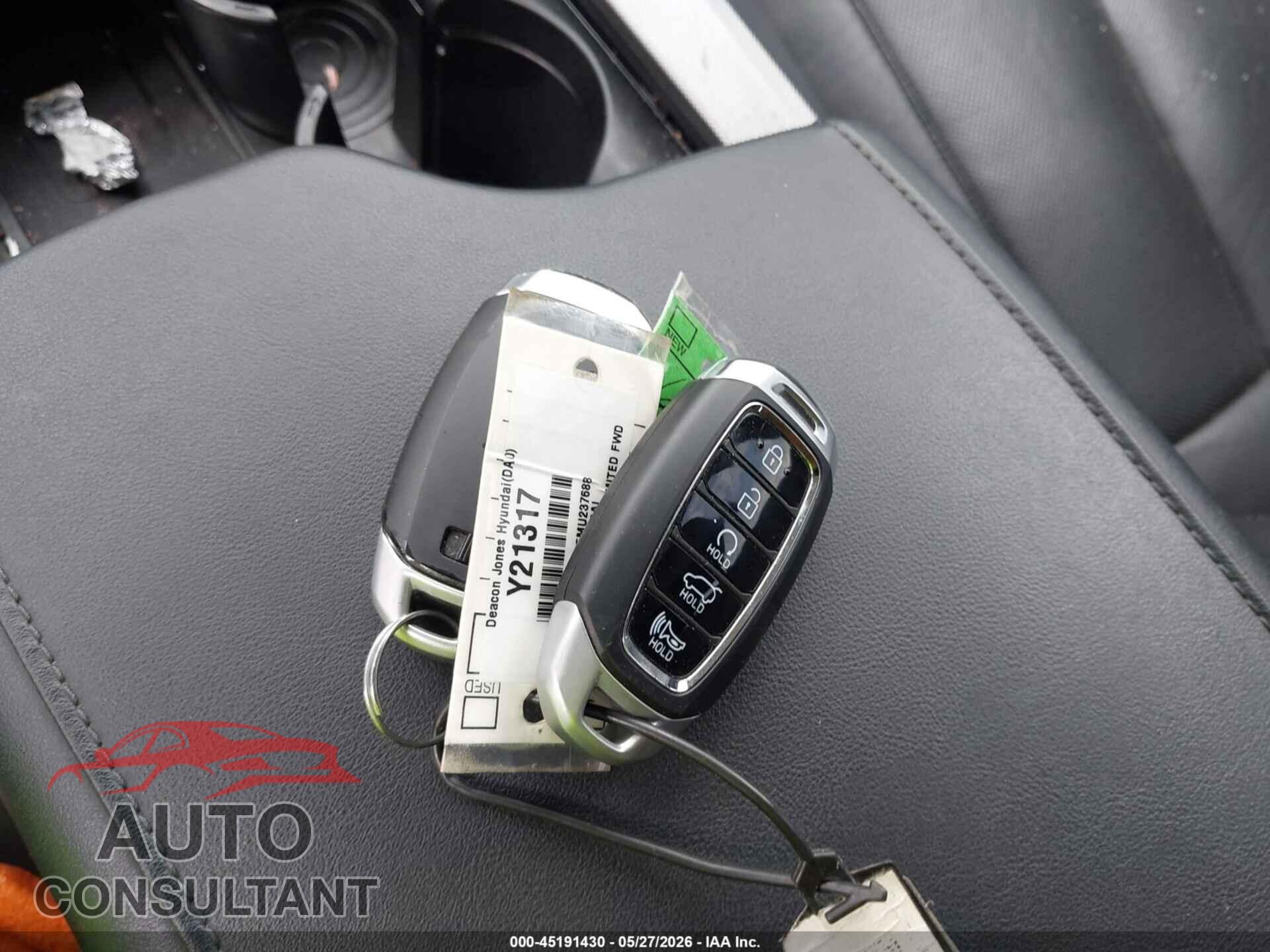 HYUNDAI PALISADE 2021 - KM8R54HE5MU237688
