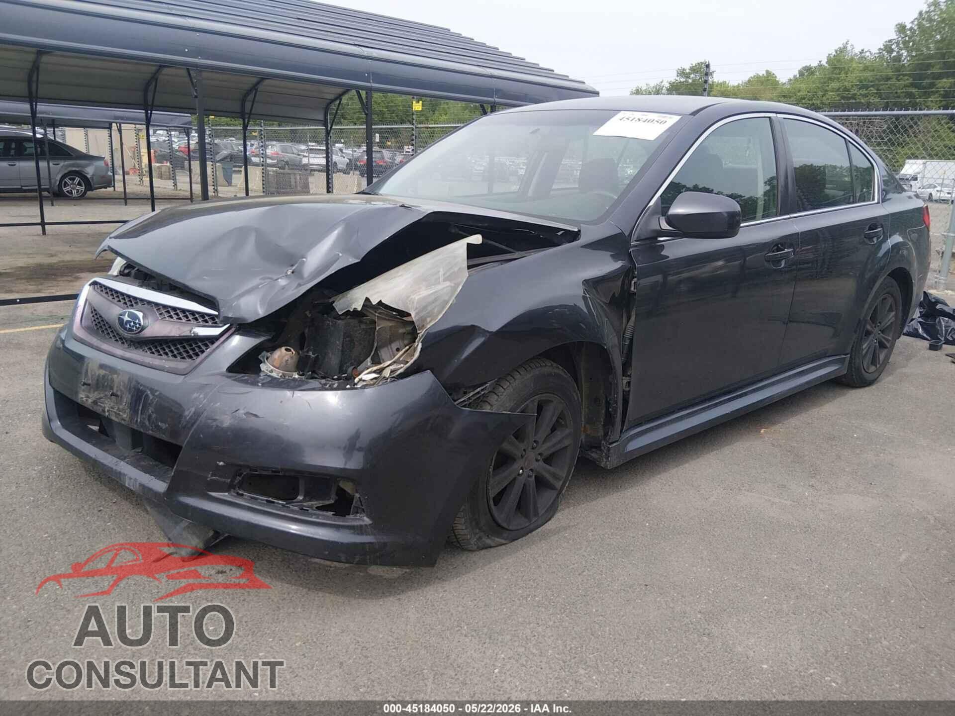 SUBARU LEGACY 2012 - 4S3BMBC64C3015094