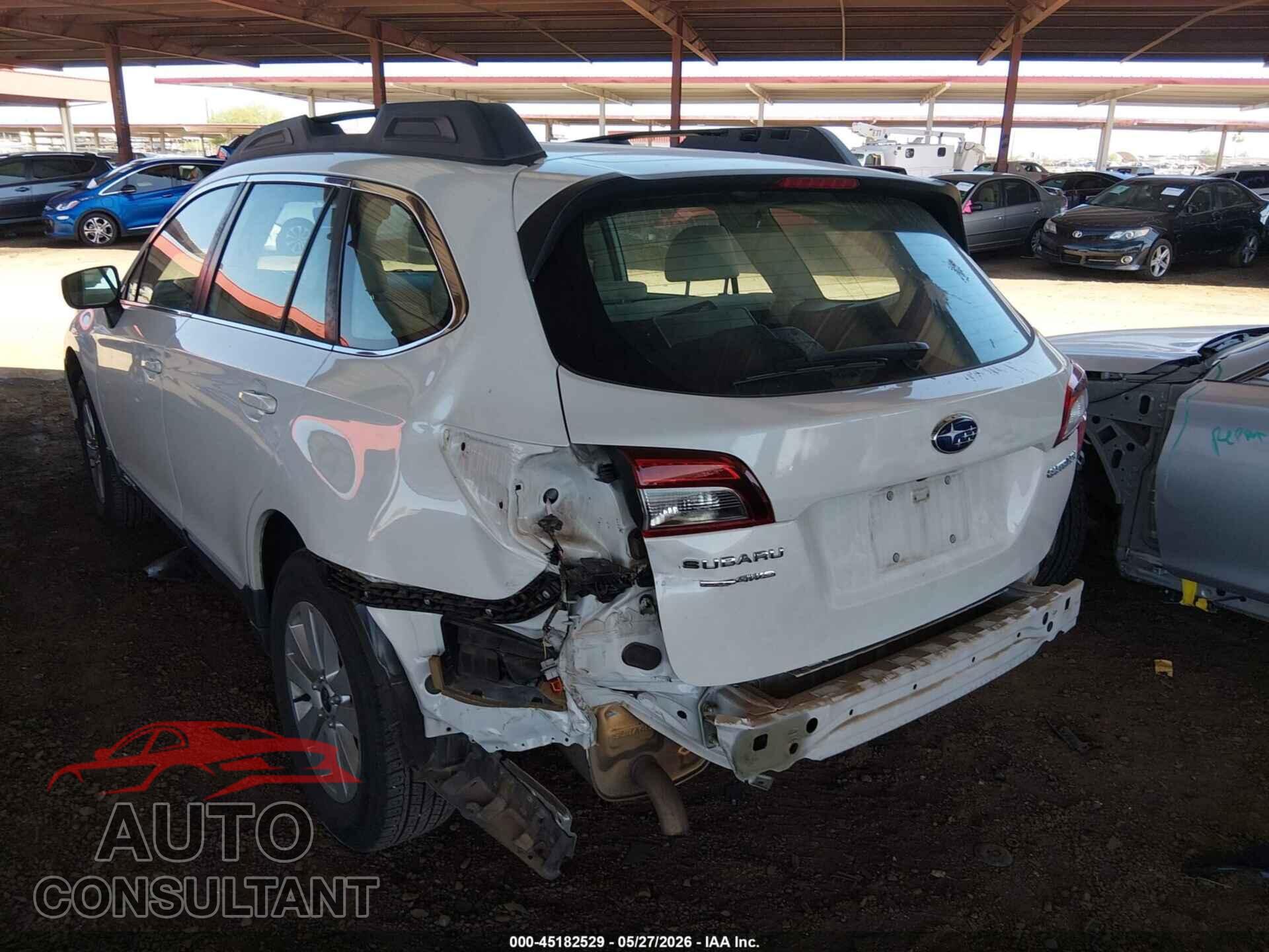 SUBARU OUTBACK 2018 - 4S4BSAAC0J3244051