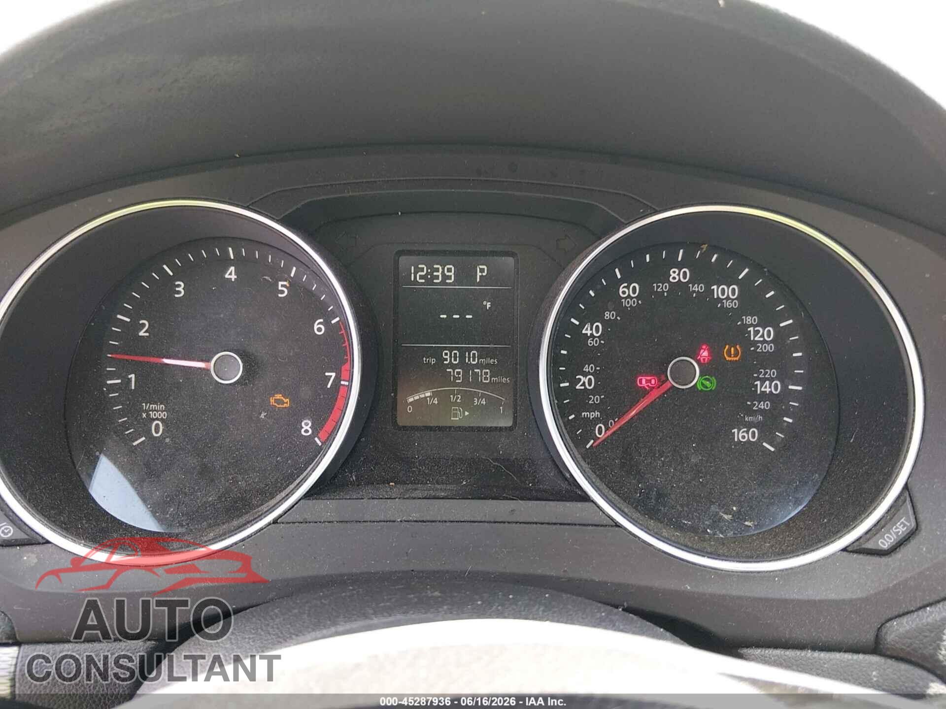 VOLKSWAGEN JETTA 2017 - 3VW2B7AJ2HM224167