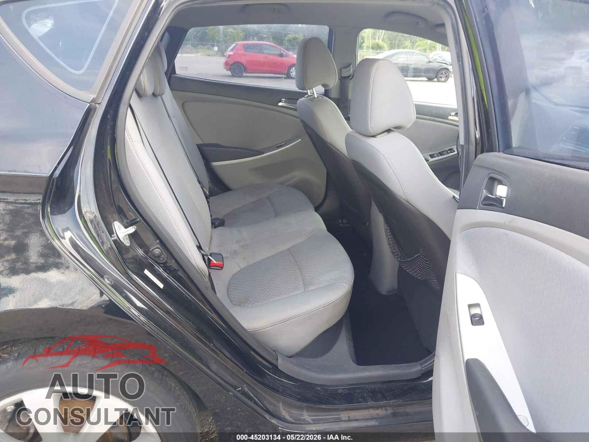 HYUNDAI ACCENT 2013 - KMHCU5AE6DU091164