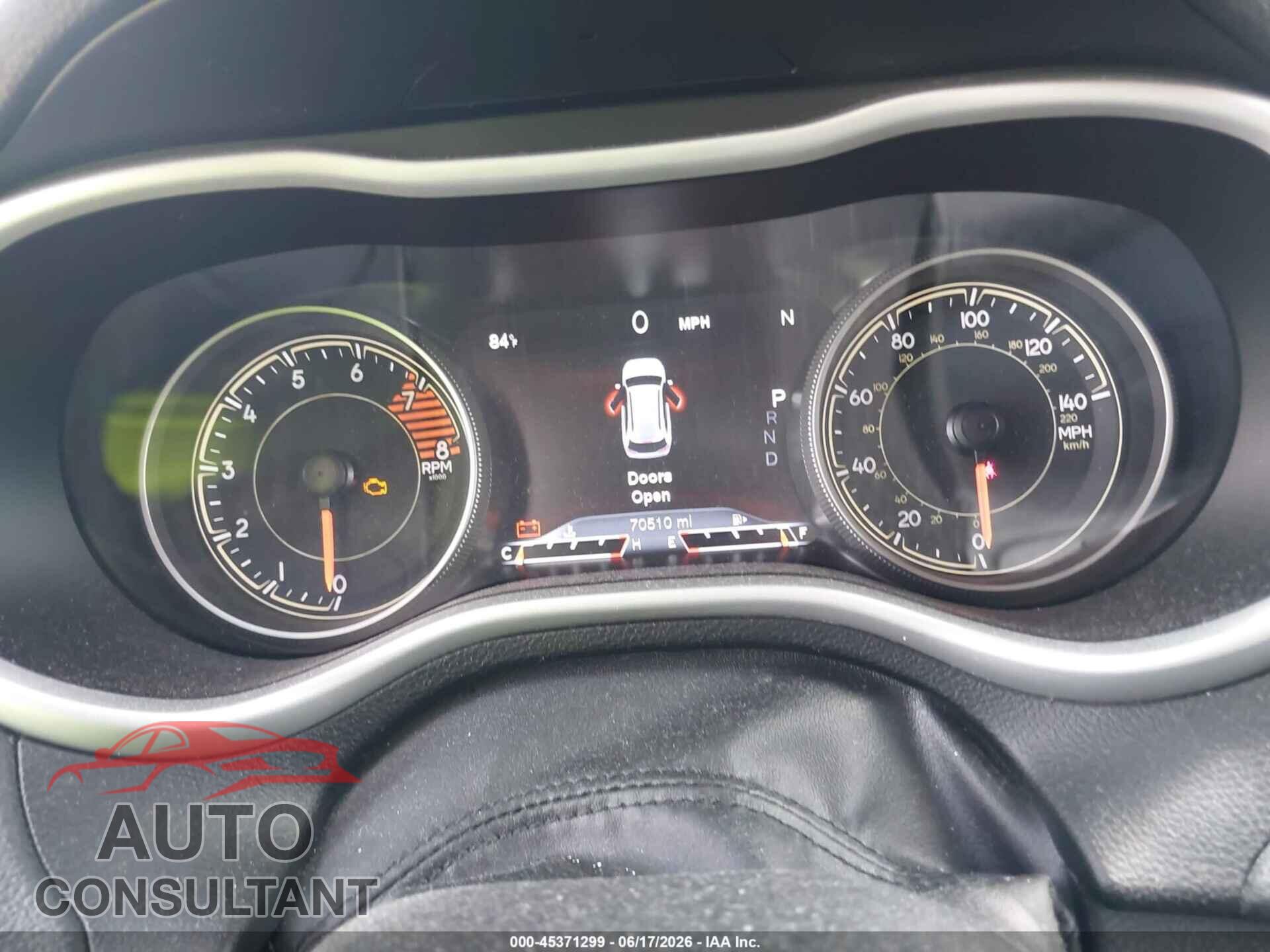 JEEP CHEROKEE 2017 - 1C4PJMBS5HW530751