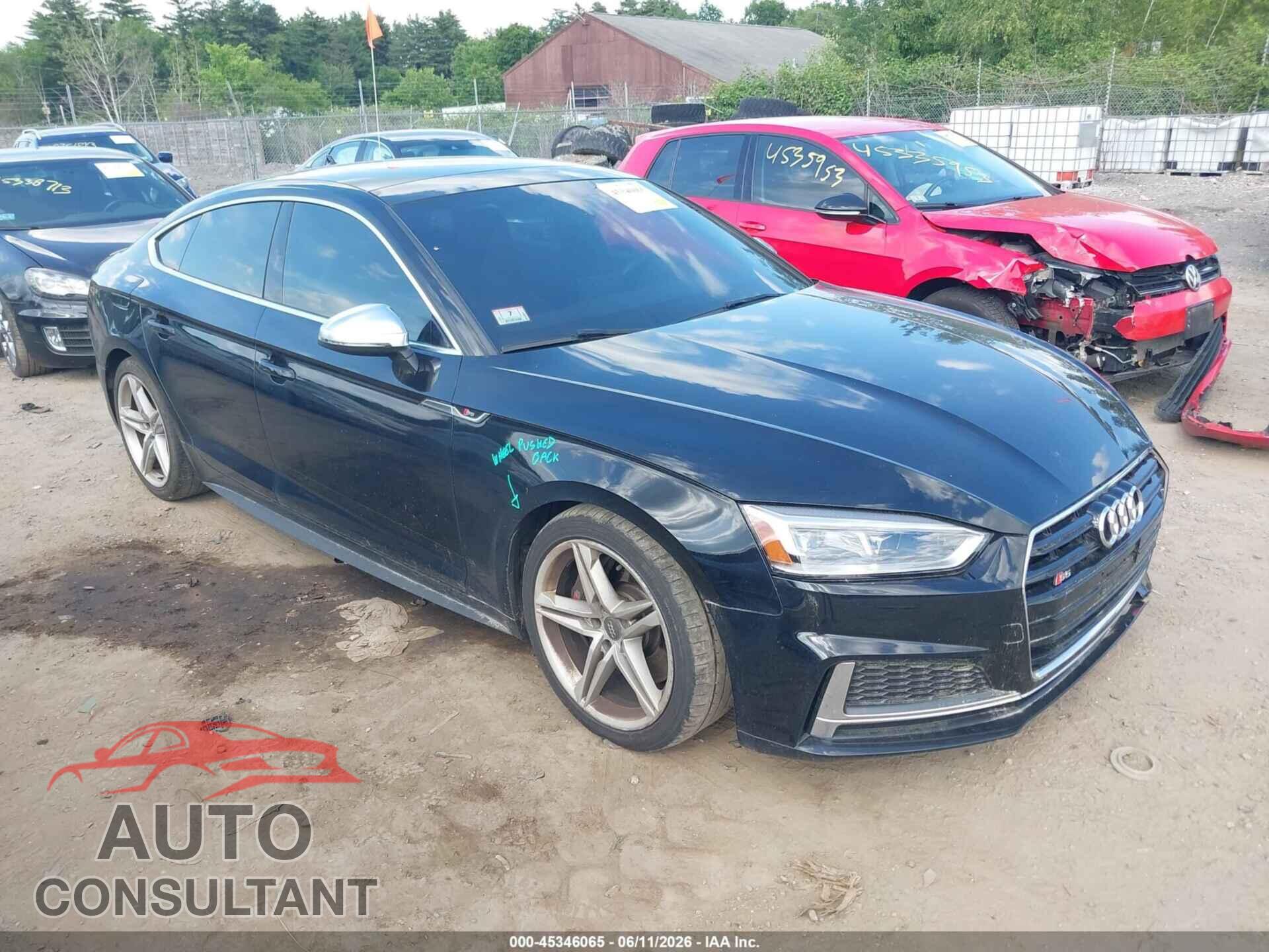 AUDI S5 2019 - WAUA4CF51KA065219