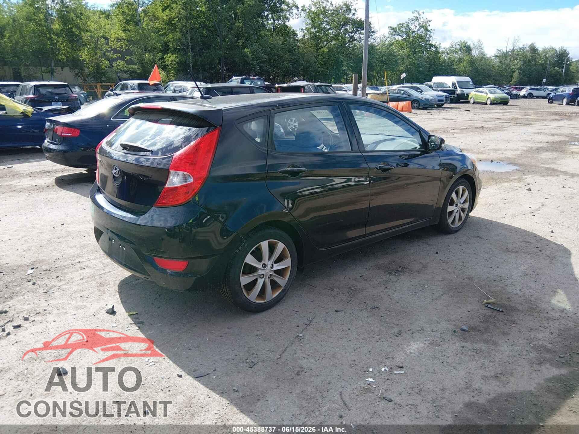 HYUNDAI ACCENT 2014 - KMHCU5AE0EU175272