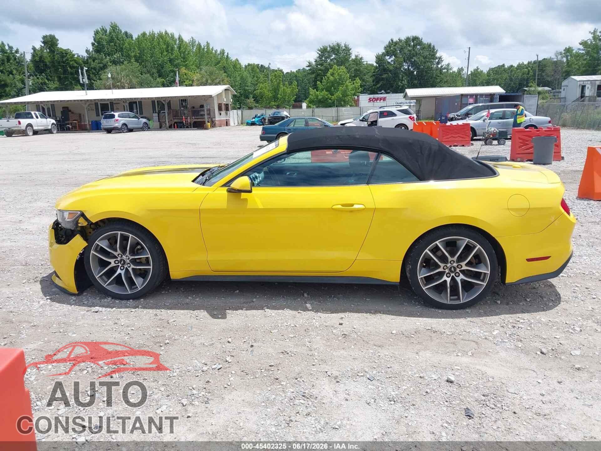 FORD MUSTANG 2017 - 1FATP8UH3H5302135