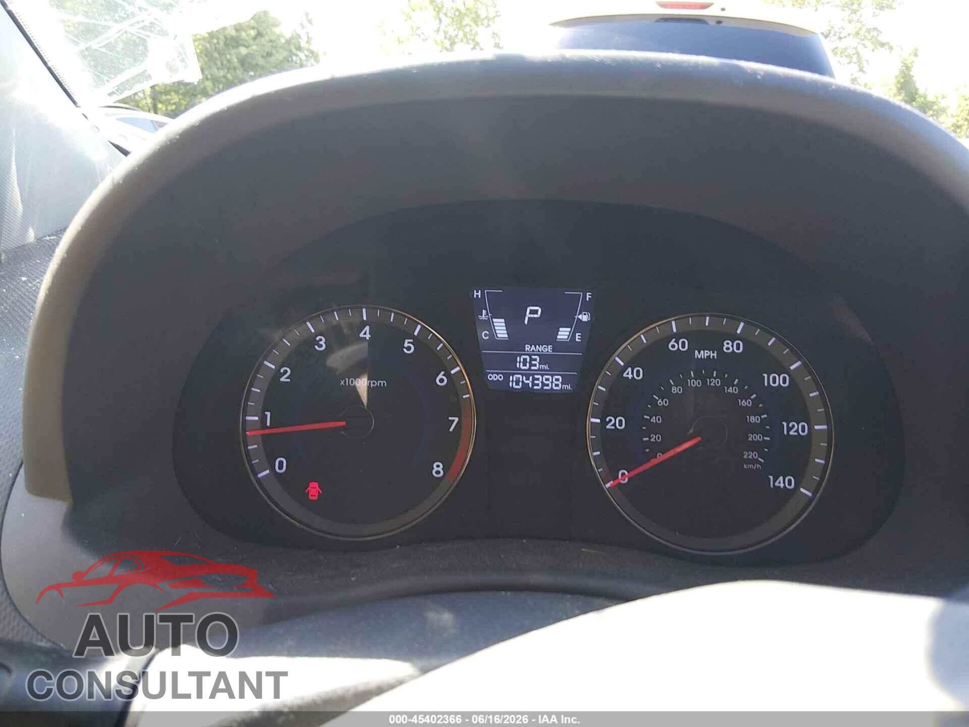HYUNDAI ACCENT 2013 - KMHCT5AE8DU132199