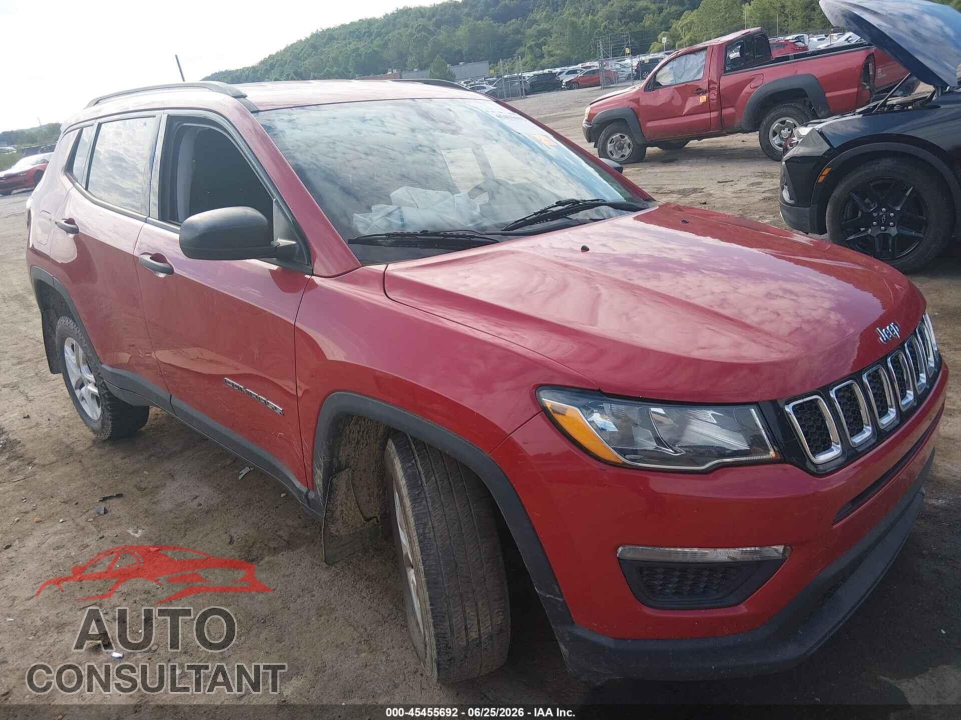 JEEP COMPASS 2018 - 3C4NJDAB3JT112628