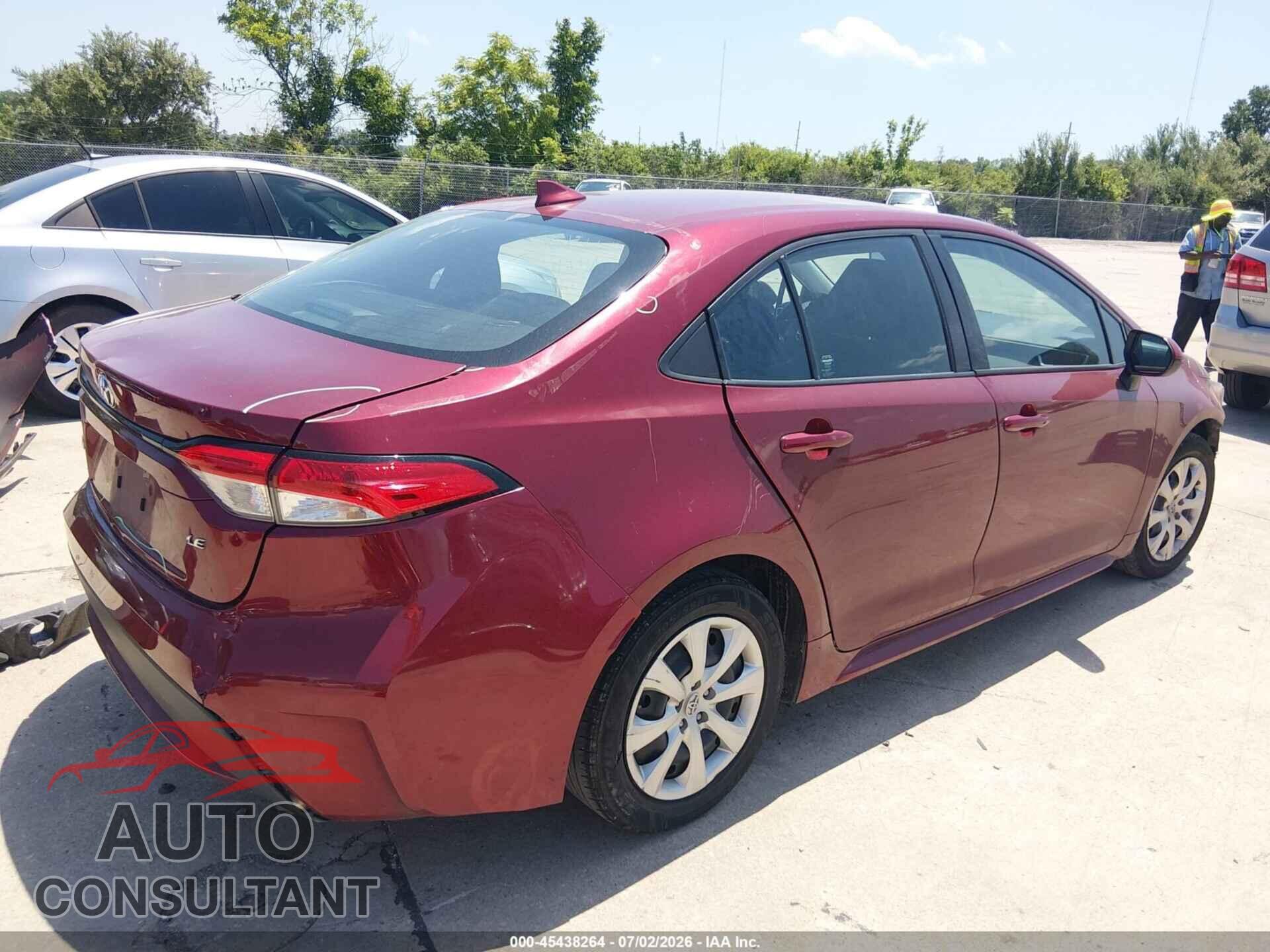 TOYOTA COROLLA 2022 - 5YFEPMAE4NP354877
