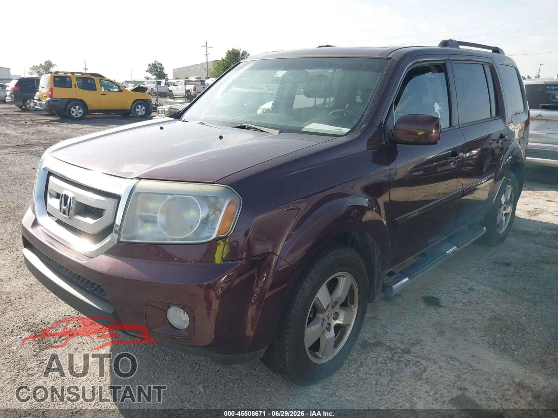 HONDA PILOT 2011 - 5FNYF3H67BB014431