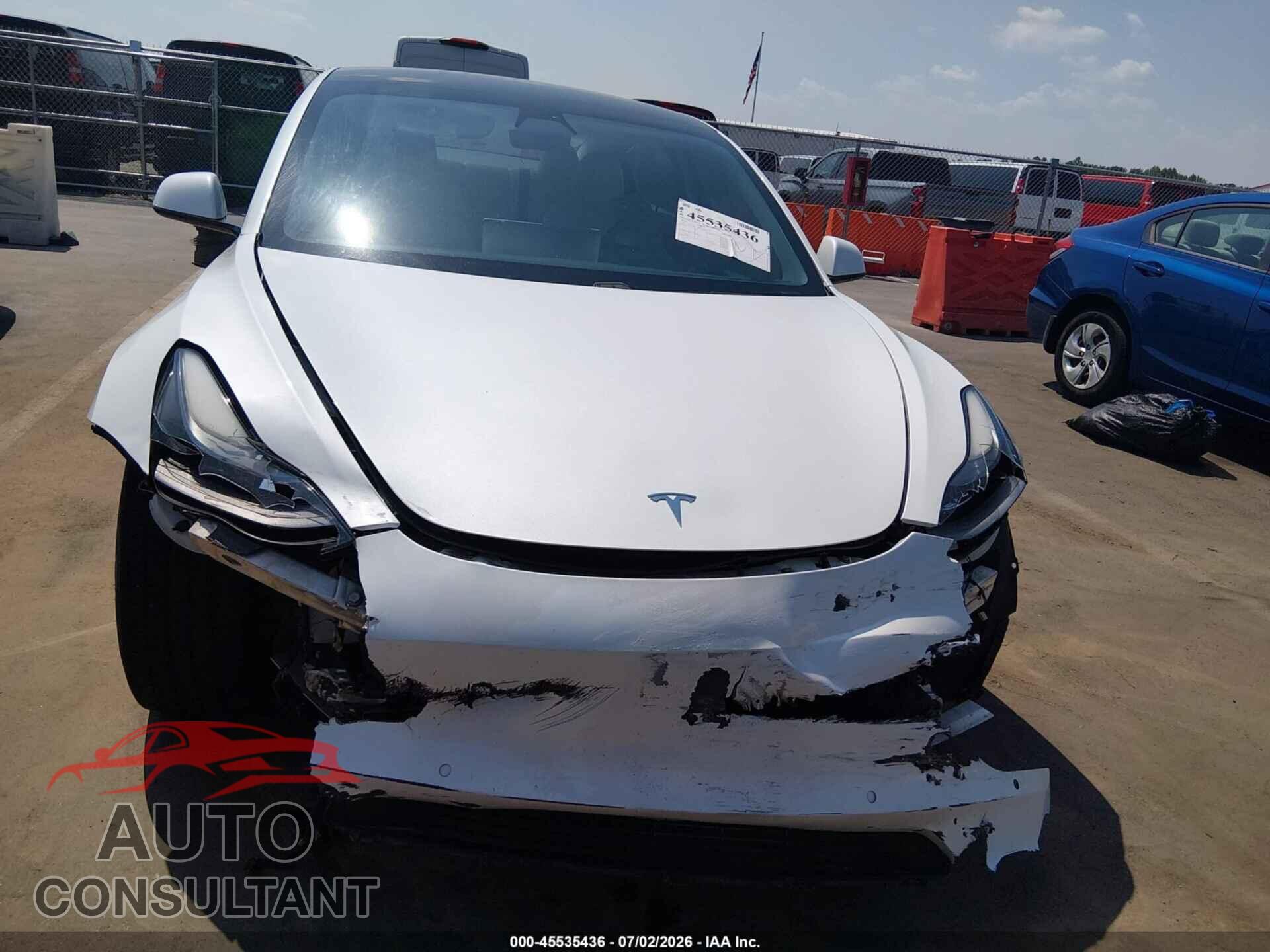TESLA MODEL 3 2021 - 5YJ3E1EA7MF026107