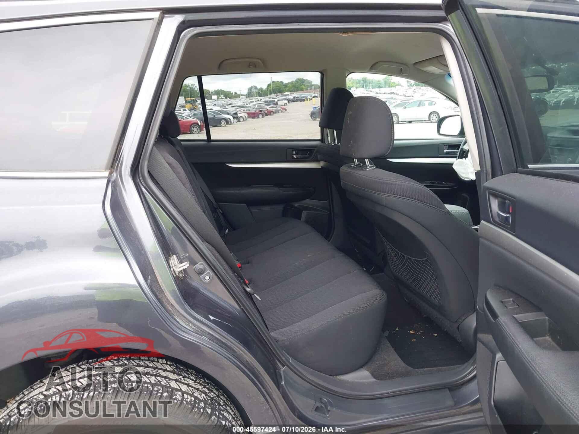 SUBARU OUTBACK 2011 - 4S4BRCCC9B3375047