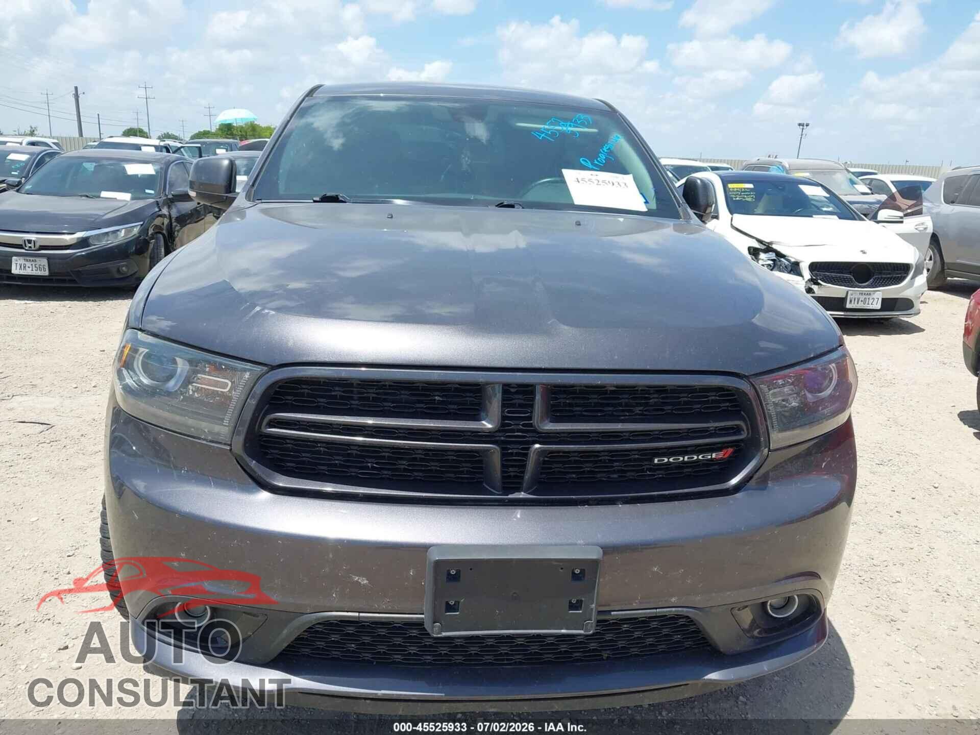 DODGE DURANGO 2017 - 1C4RDJDG2HC828022