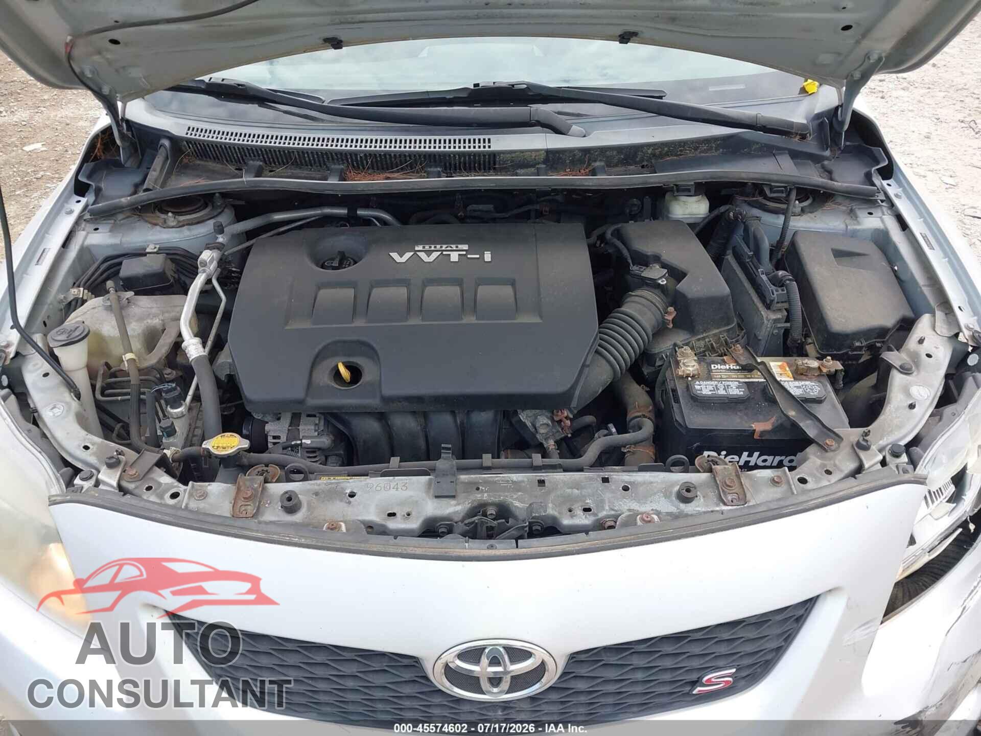 TOYOTA COROLLA 2010 - 2T1BU4EEXAC323617