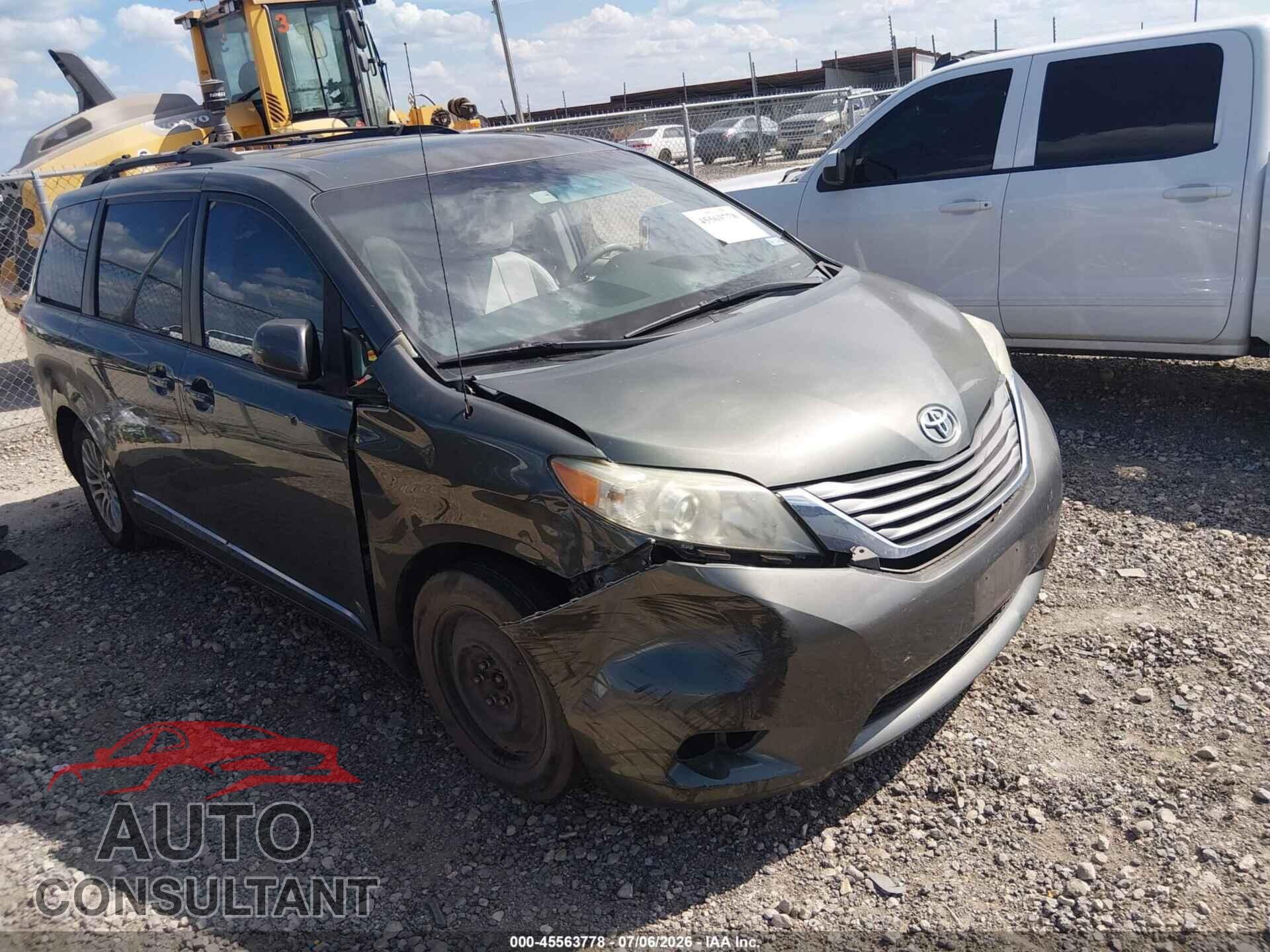 TOYOTA SIENNA 2012 - 5TDYK3DC1CS240212