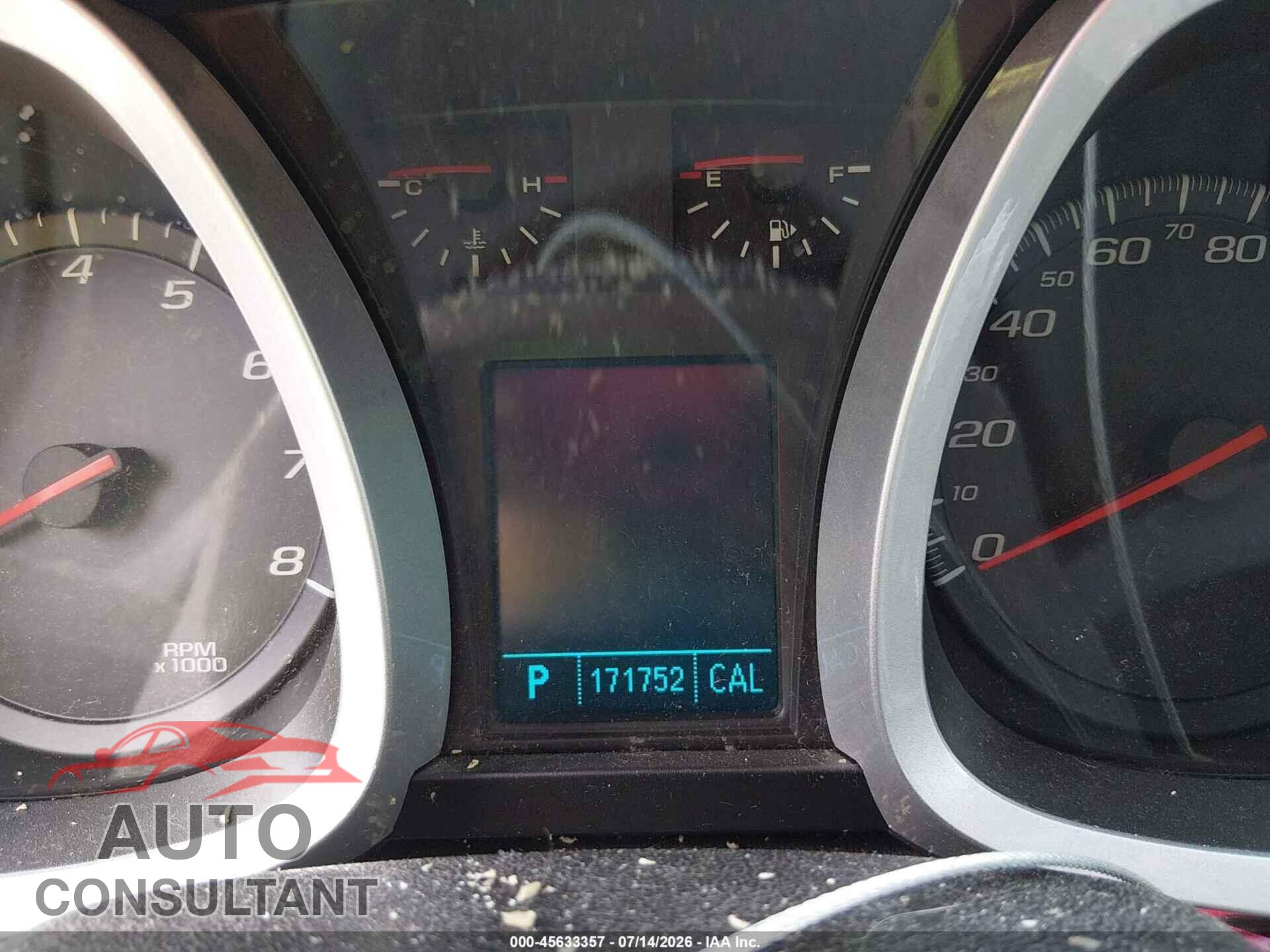 CHEVROLET EQUINOX 2011 - 2CNFLGE55B6206421