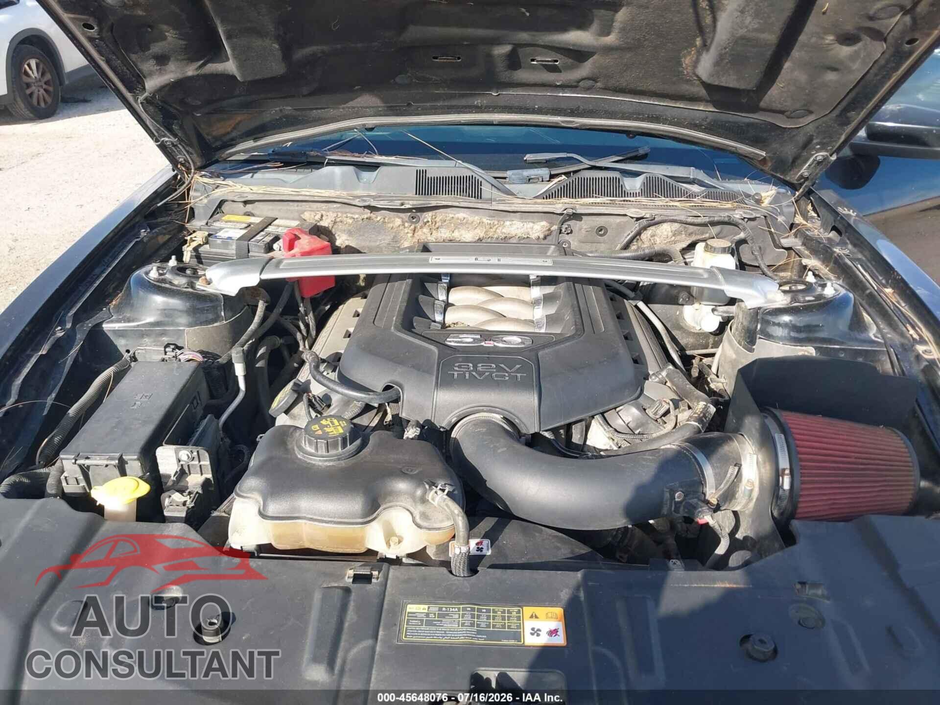 FORD MUSTANG 2013 - 1ZVBP8CF0D5266031