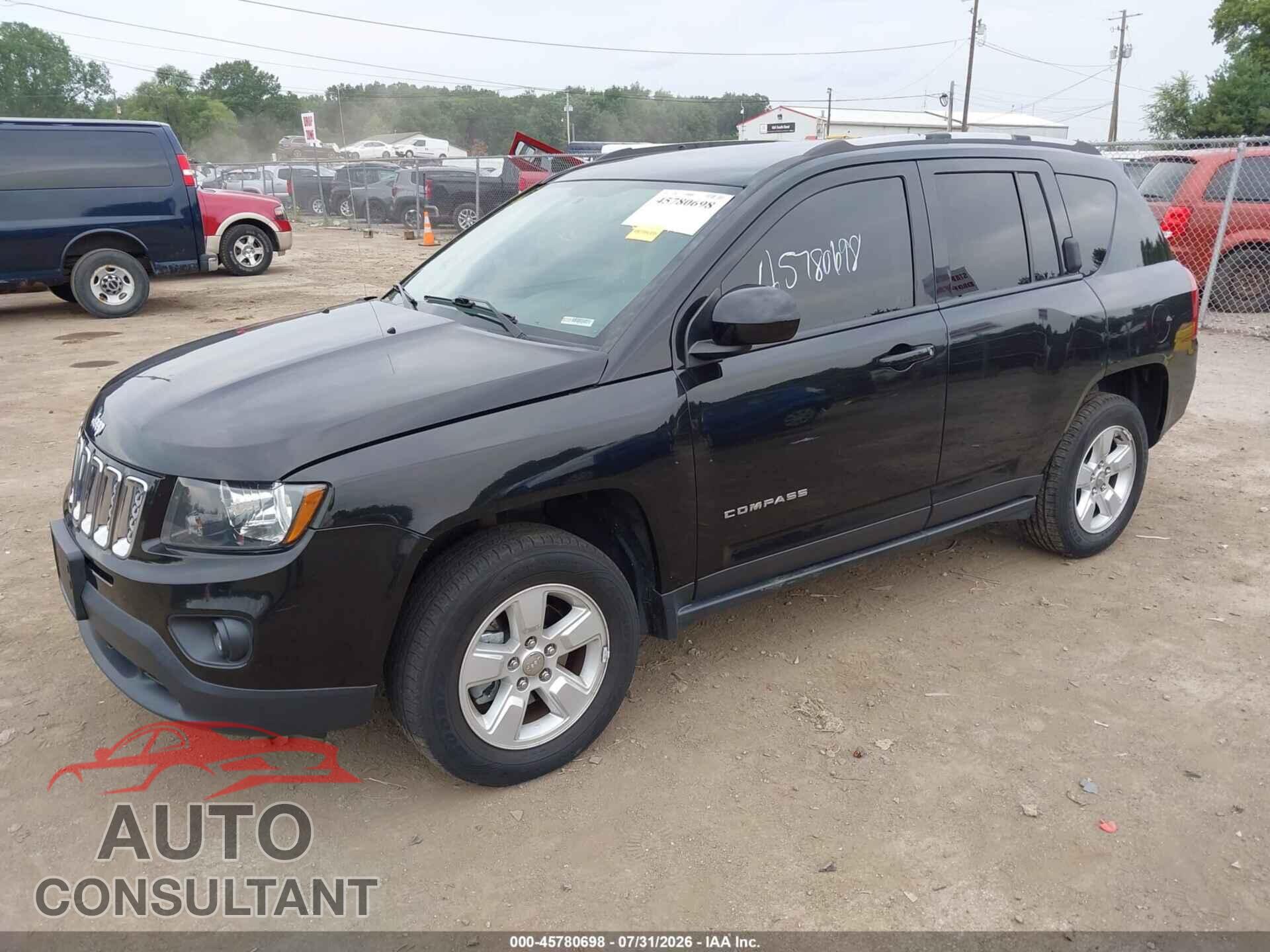 JEEP COMPASS 2017 - 1C4NJCEAXHD116638