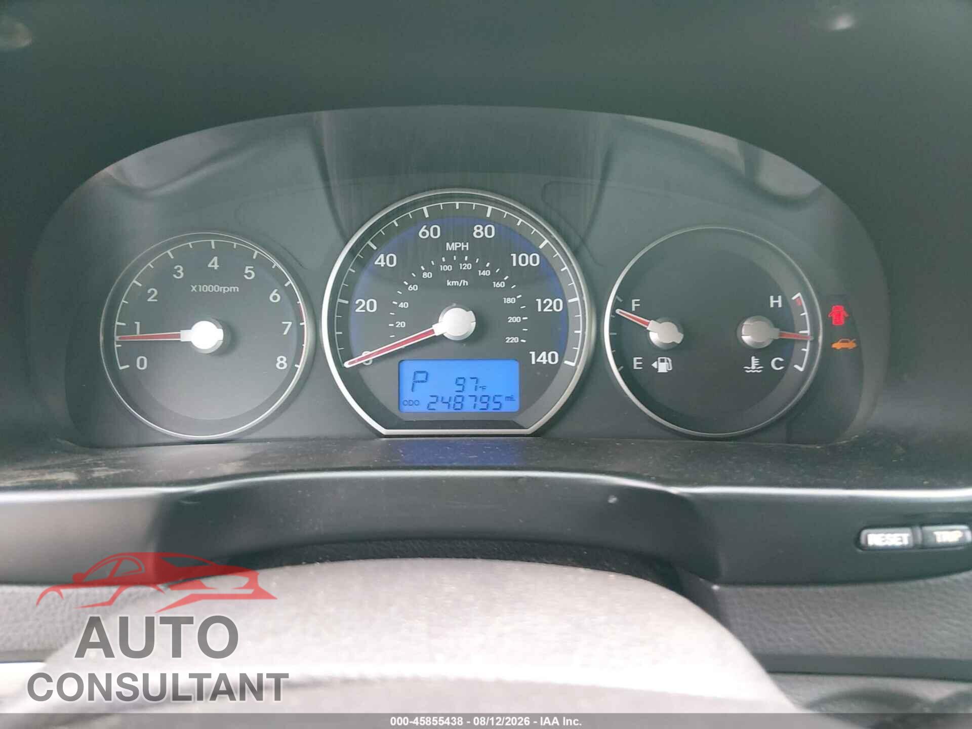 HYUNDAI SANTA FE 2010 - 5NMSG3AB2AH380837