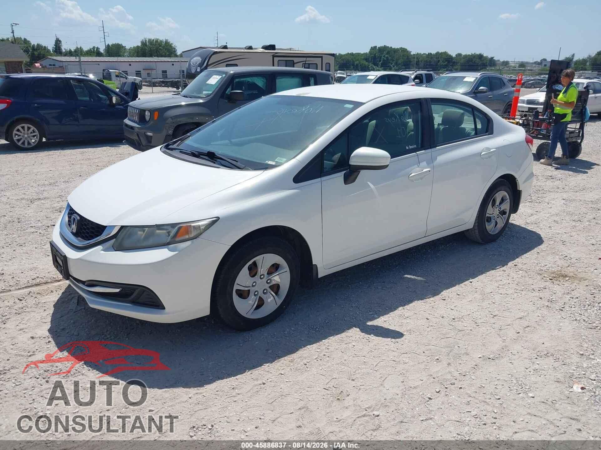 HONDA CIVIC 2014 - 19XFB2F53EE042406