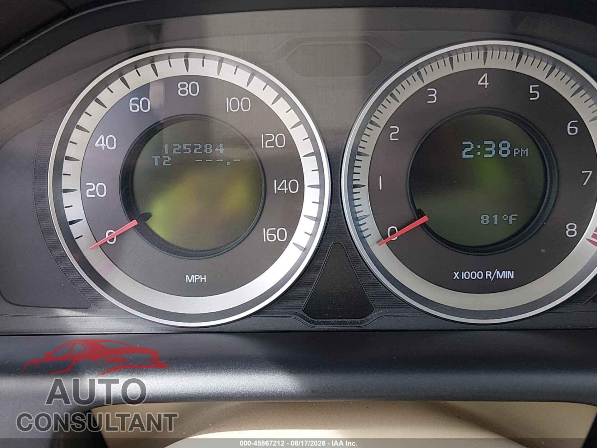 VOLVO XC60 2012 - YV4940DZ5C2305956