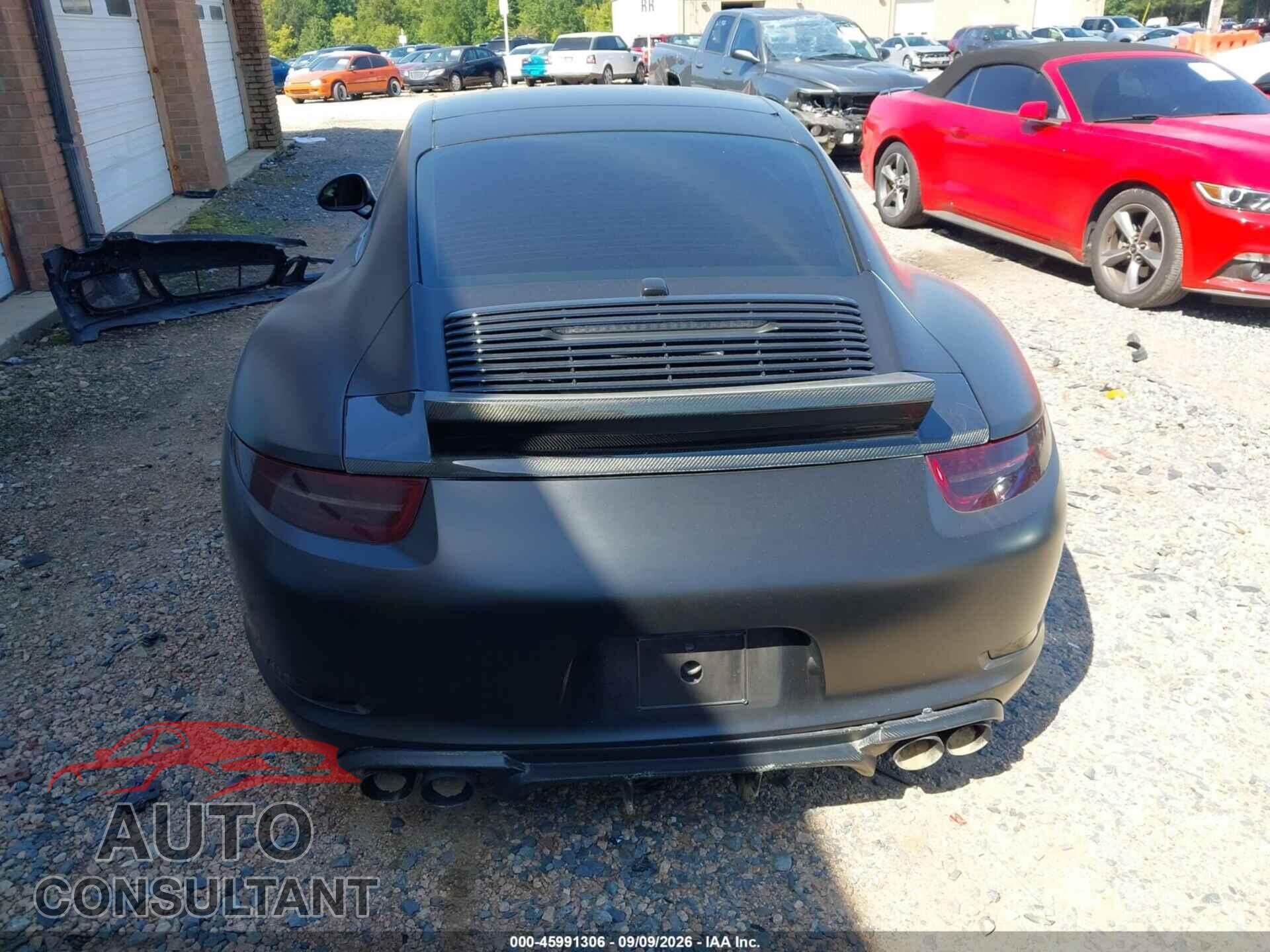 PORSCHE 911 2013 - WP0AB2A99DS120574