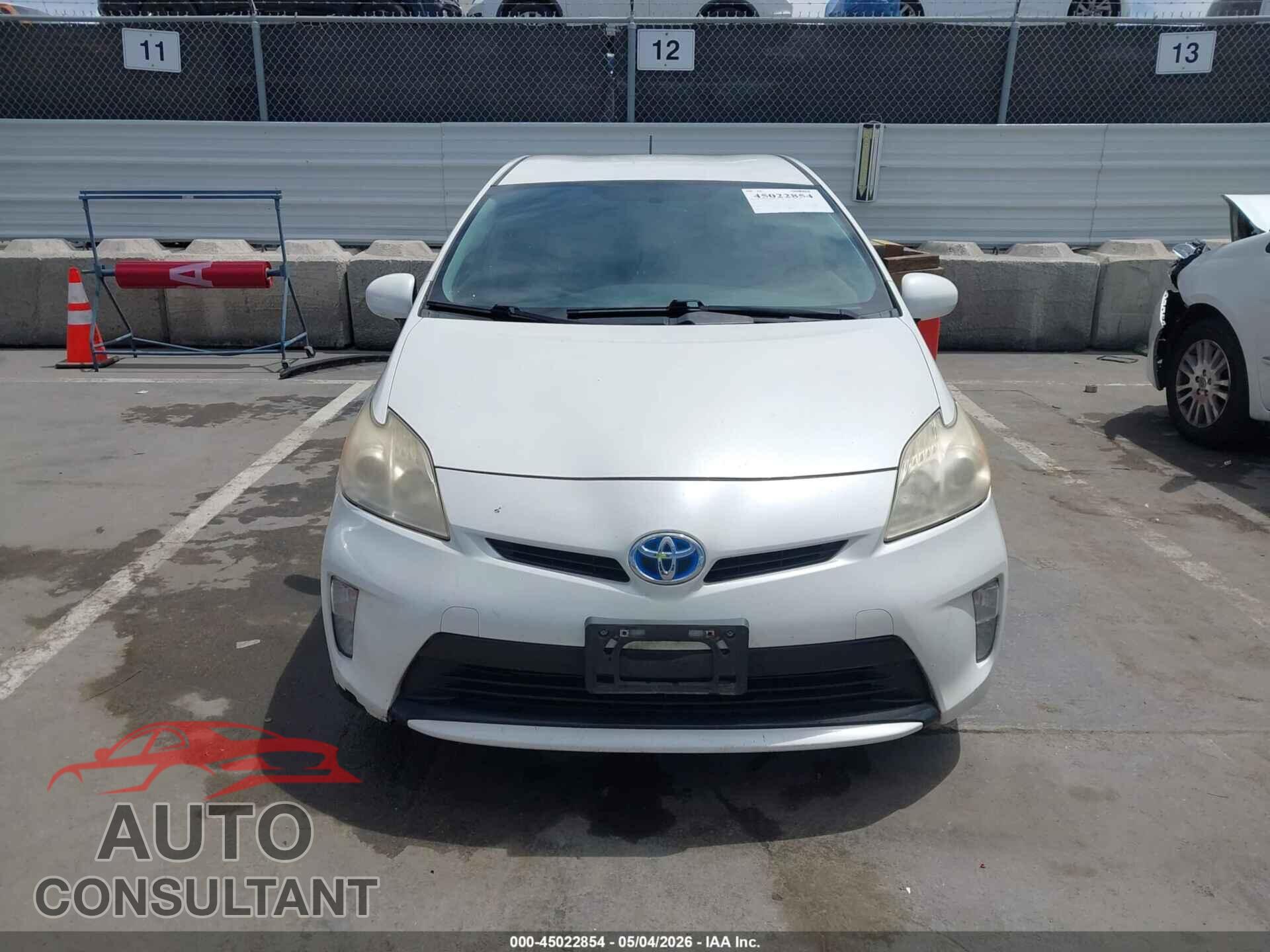 TOYOTA PRIUS 2013 - JTDKN3DU4D5547144