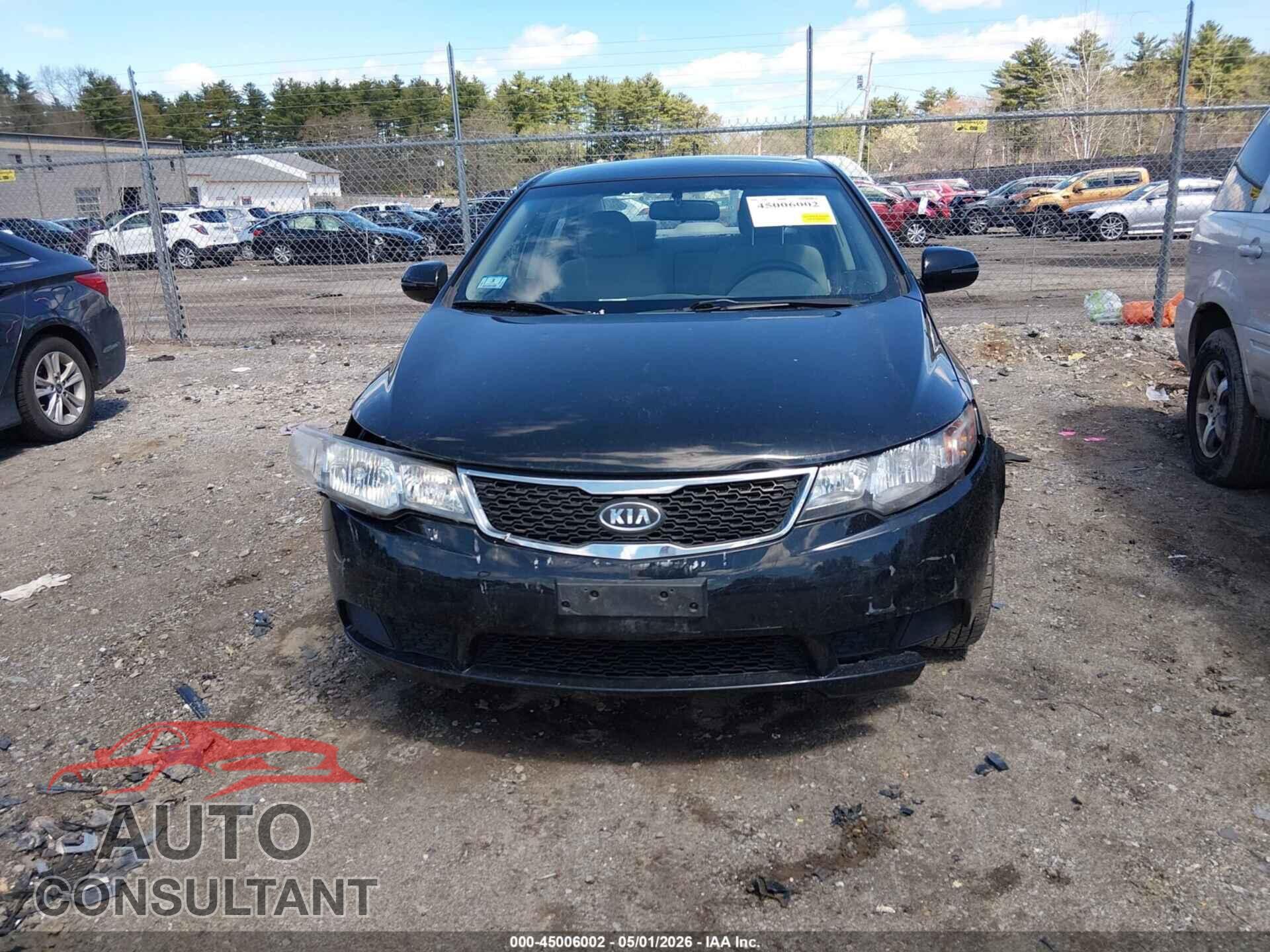 KIA FORTE 2012 - KNAFU4A20C5469650