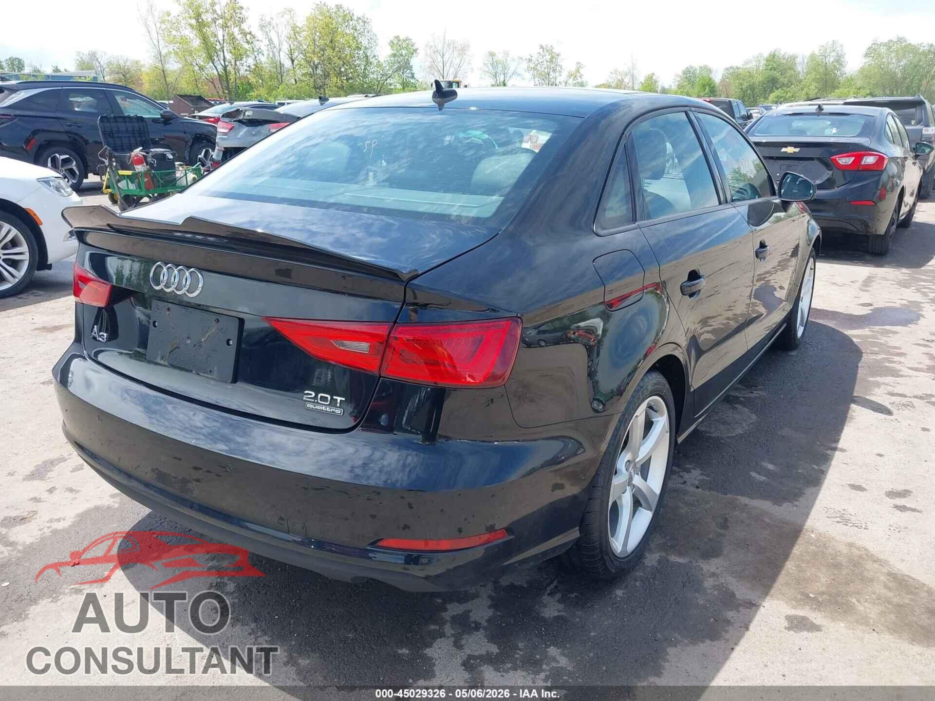 AUDI A3 2016 - WAUB8GFFXG1029500