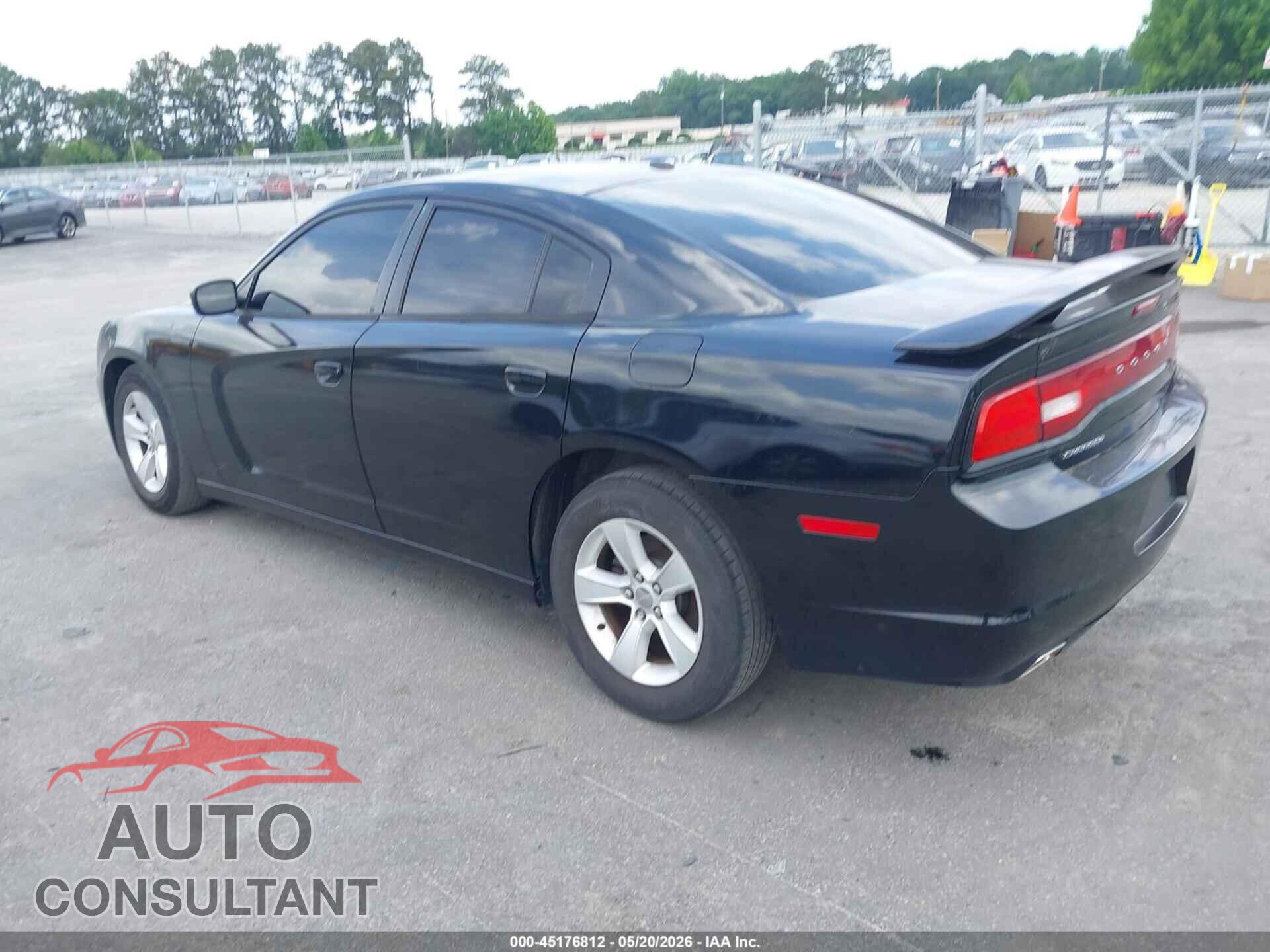 DODGE CHARGER 2013 - 2C3CDXHG6DH597544