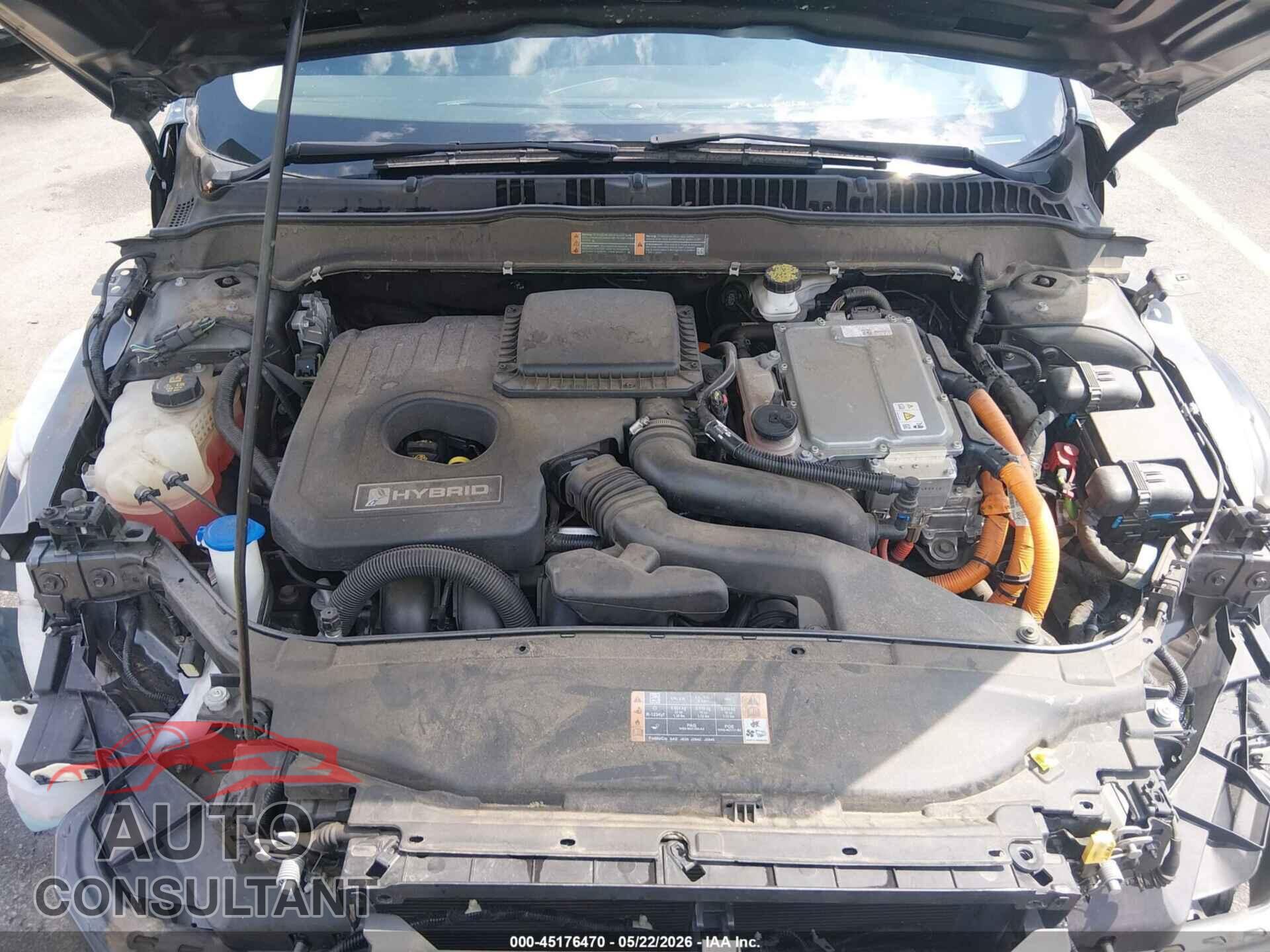 FORD FUSION HYBRID 2019 - 3FA6P0MU9KR278424