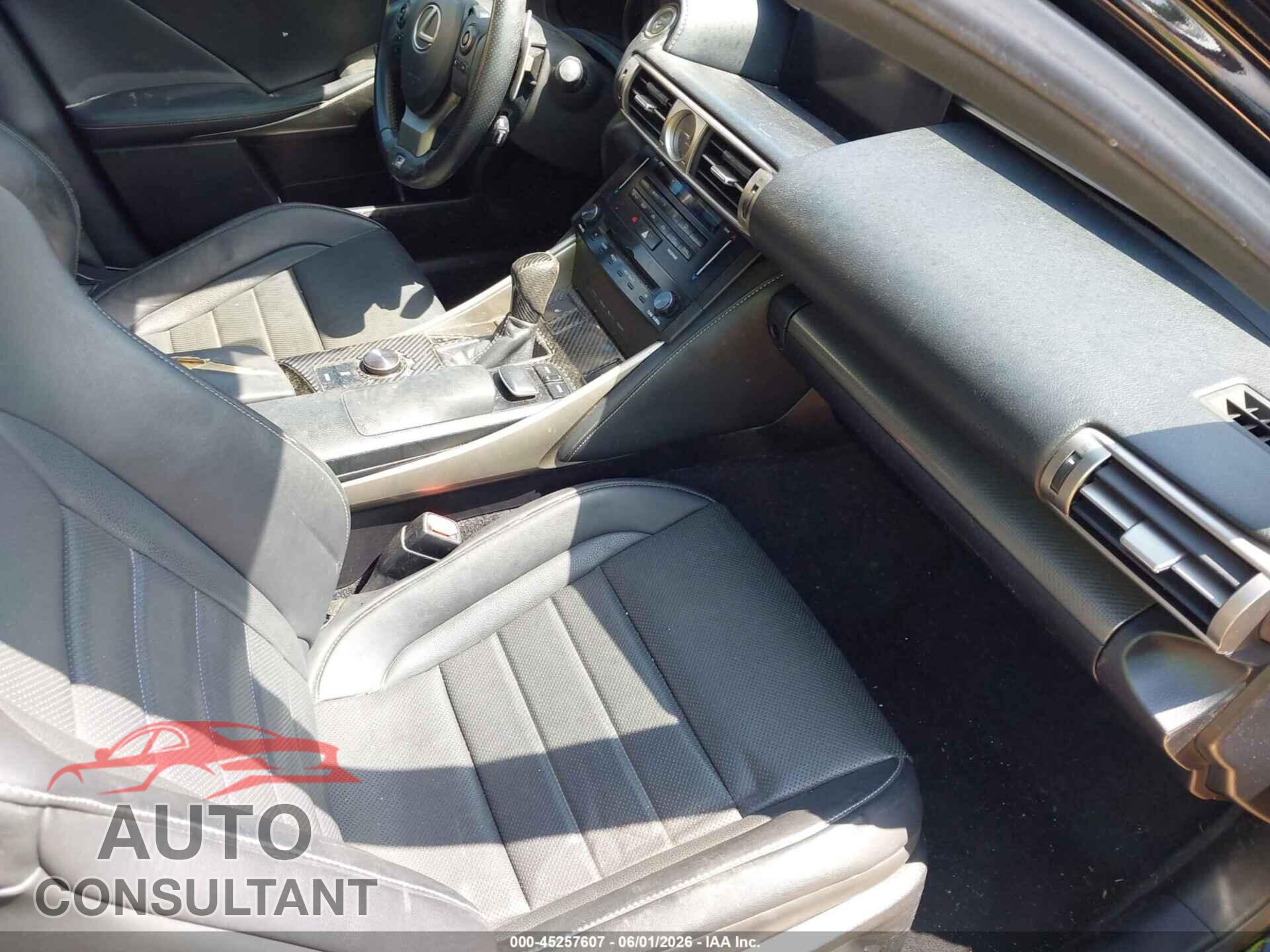 LEXUS IS 250 2014 - JTHBF1D22E5039304