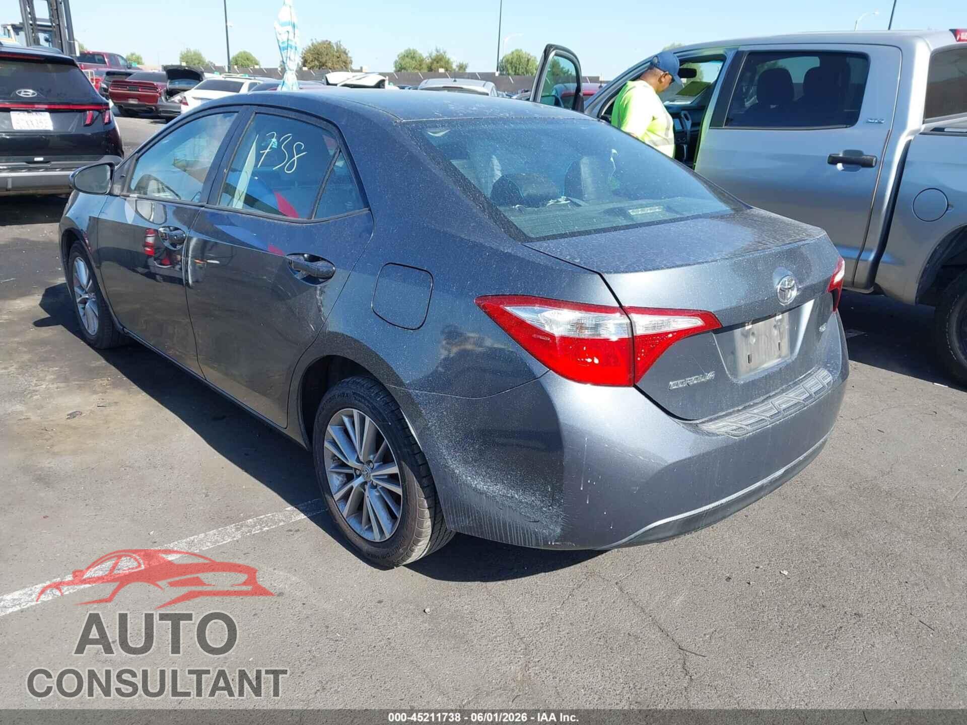 TOYOTA COROLLA 2014 - 5YFBURHE0EP016763