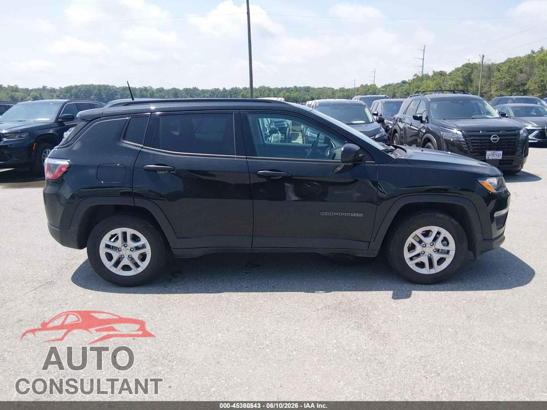 JEEP COMPASS 2018 - 3C4NJCABXJT357839