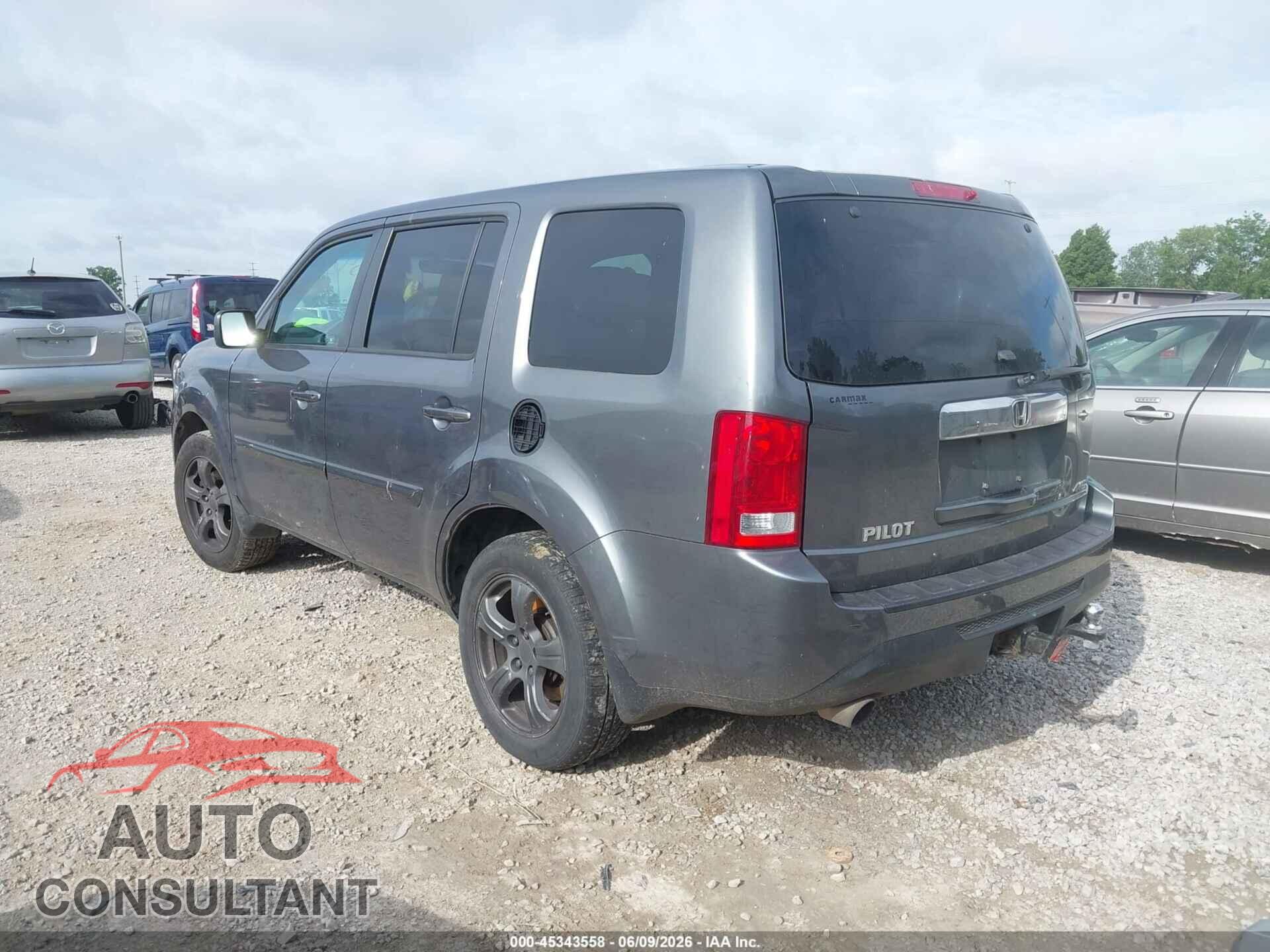 HONDA PILOT 2012 - 5FNYF4H41CB012728