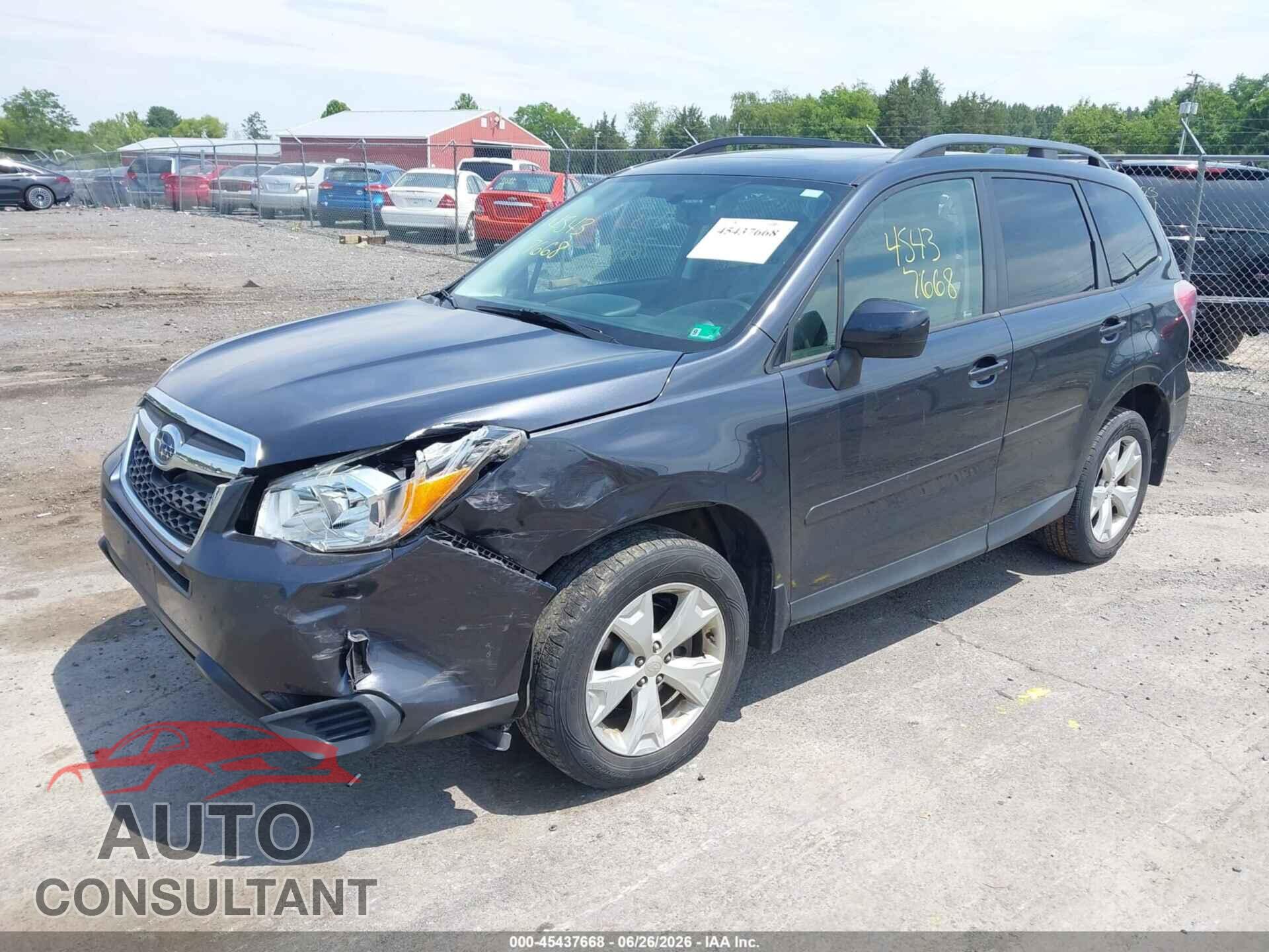 SUBARU FORESTER 2016 - JF2SJADC0GH437722