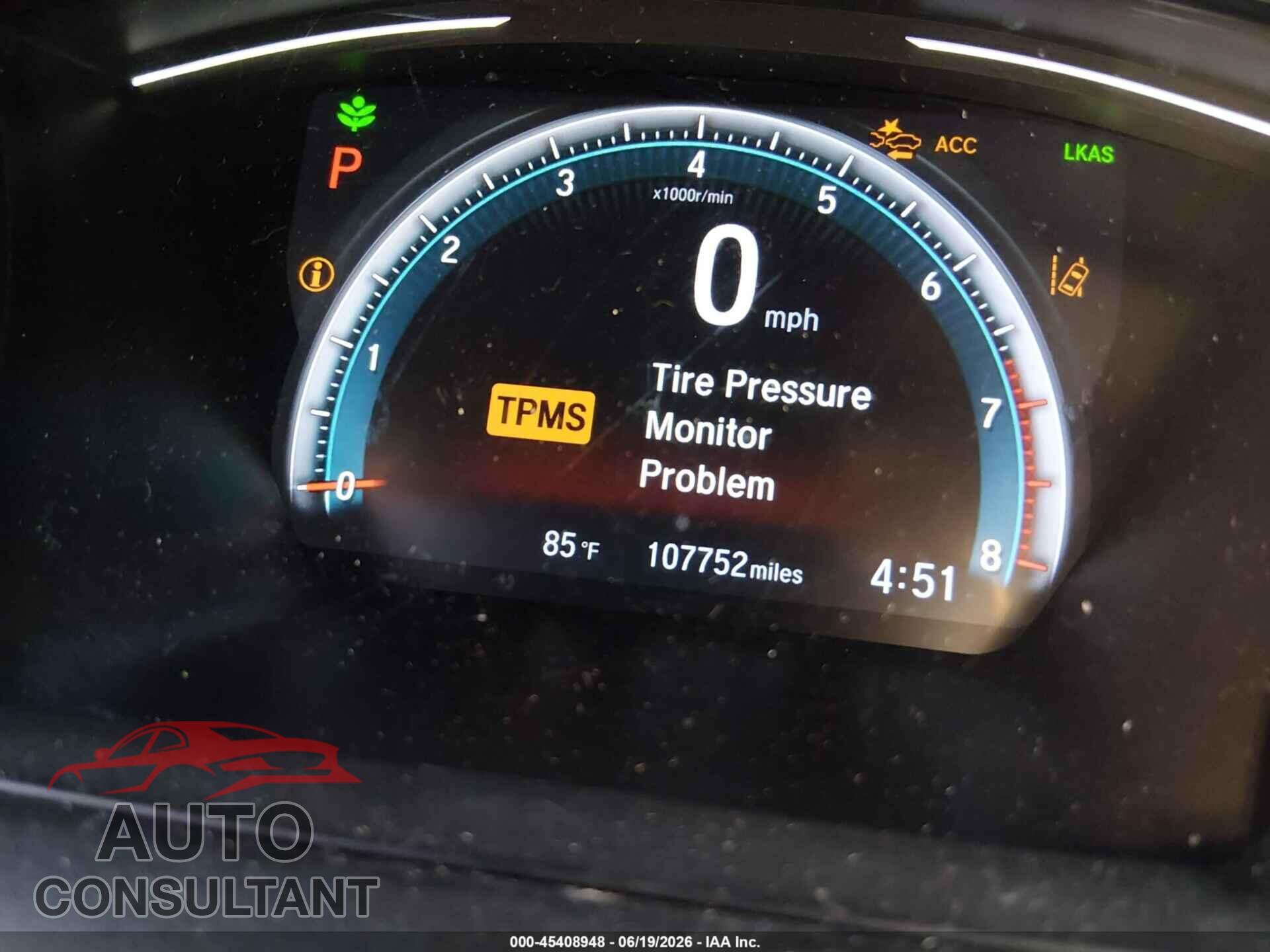 HONDA CIVIC 2021 - 2HGFC2F6XMH553363