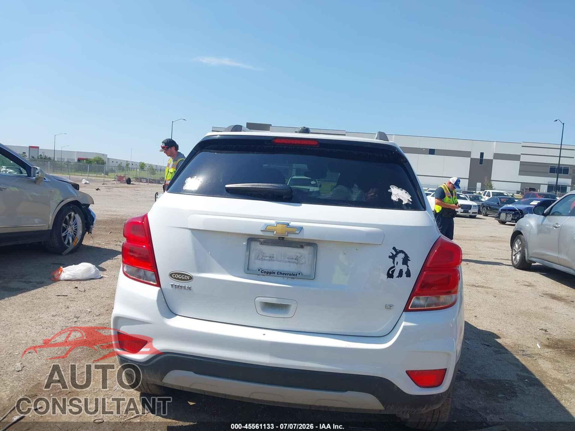 CHEVROLET TRAX 2020 - KL7CJLSB2LB035493