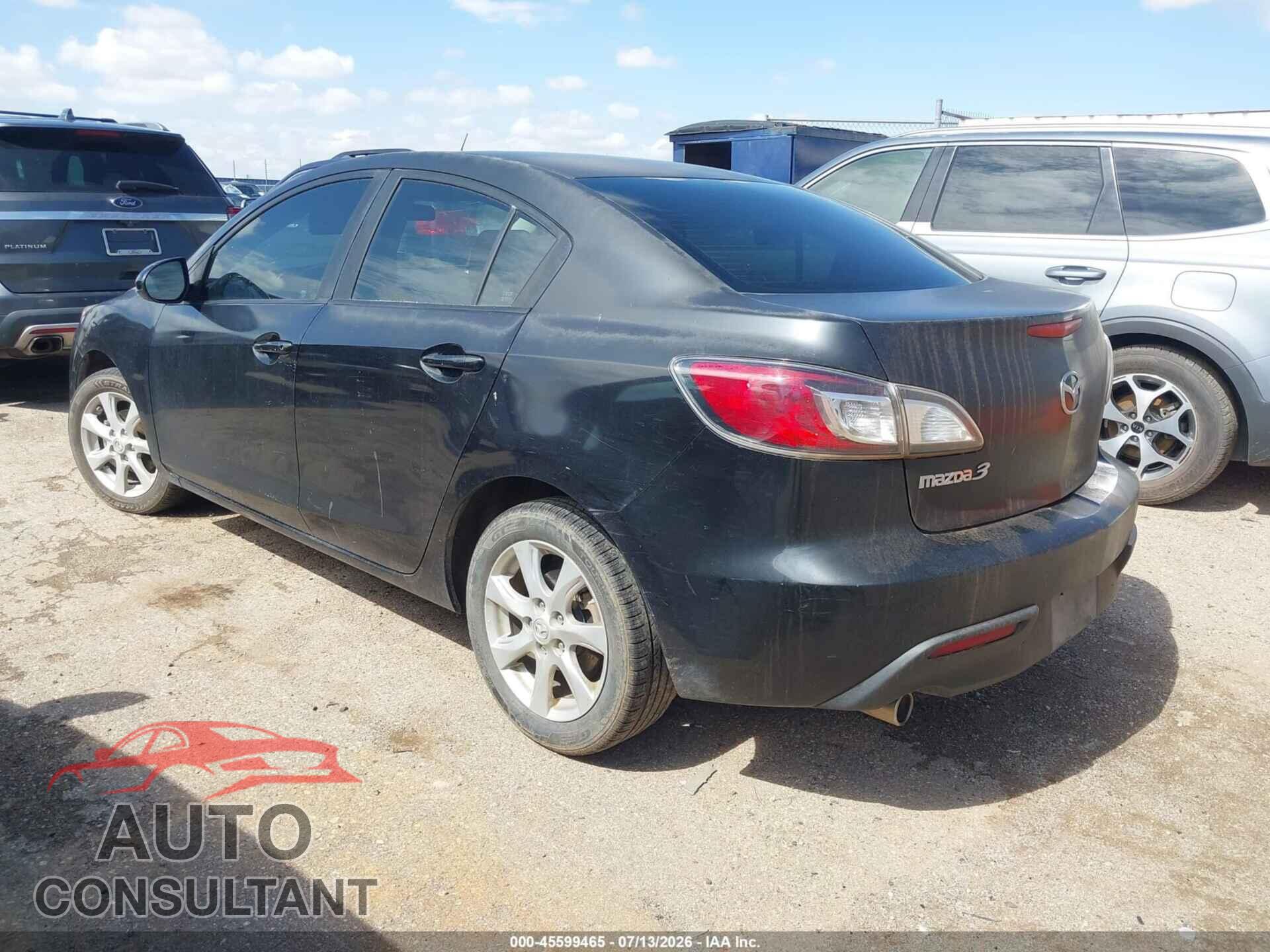 MAZDA MAZDA3 2011 - JM1BL1VF9B1472567