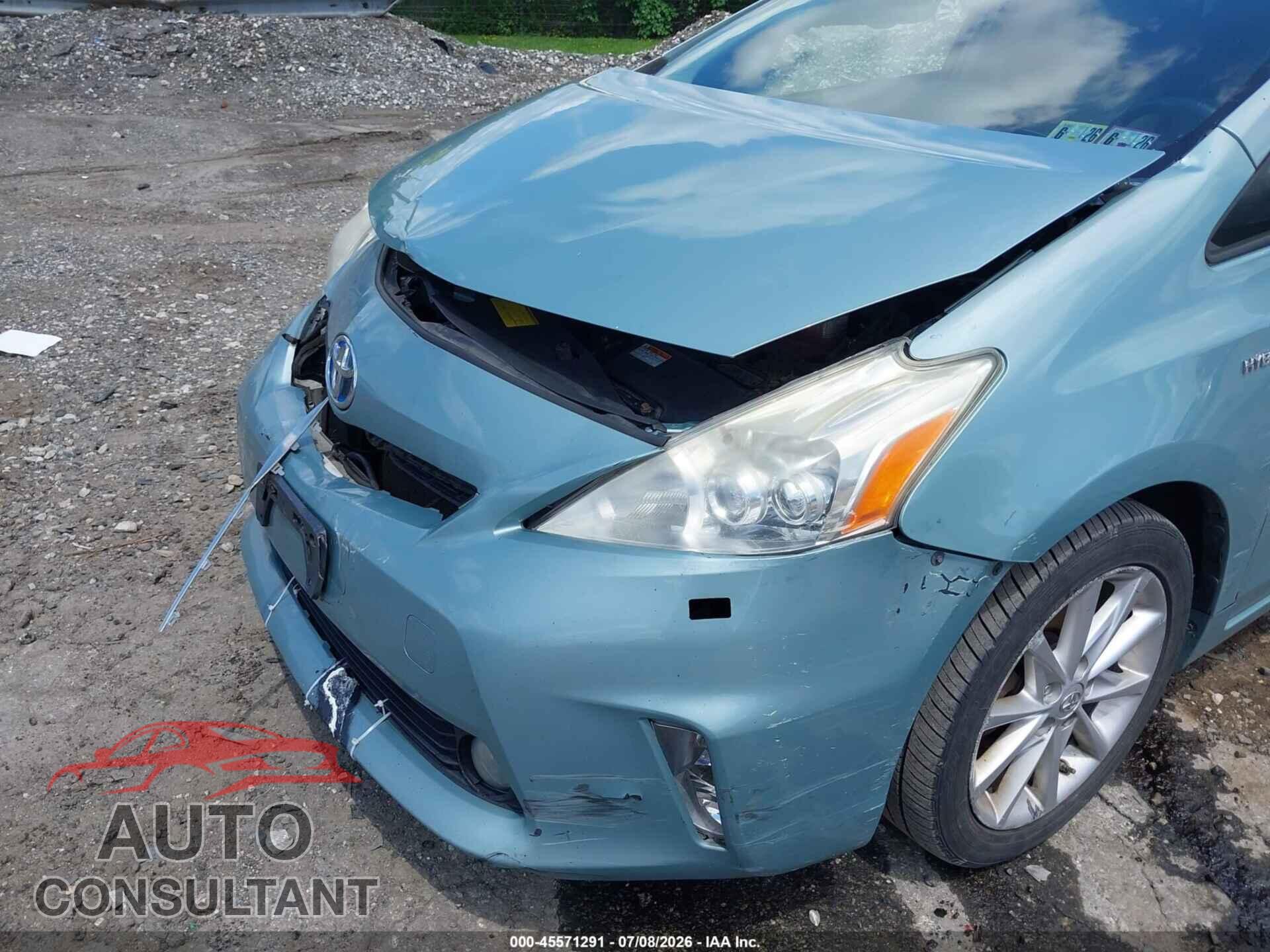 TOYOTA PRIUS V 2014 - JTDZN3EU4E3294658