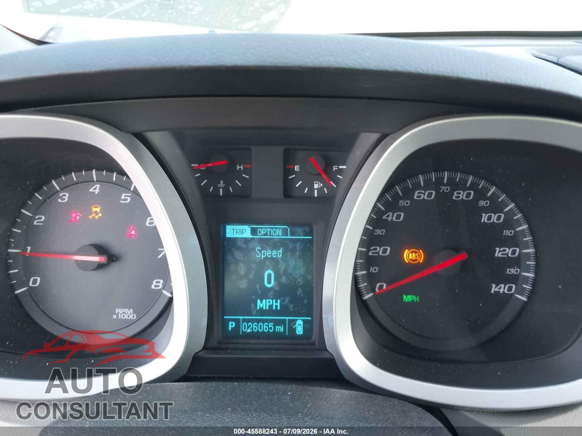 CHEVROLET EQUINOX 2013 - 2GNALDEK9D6354889
