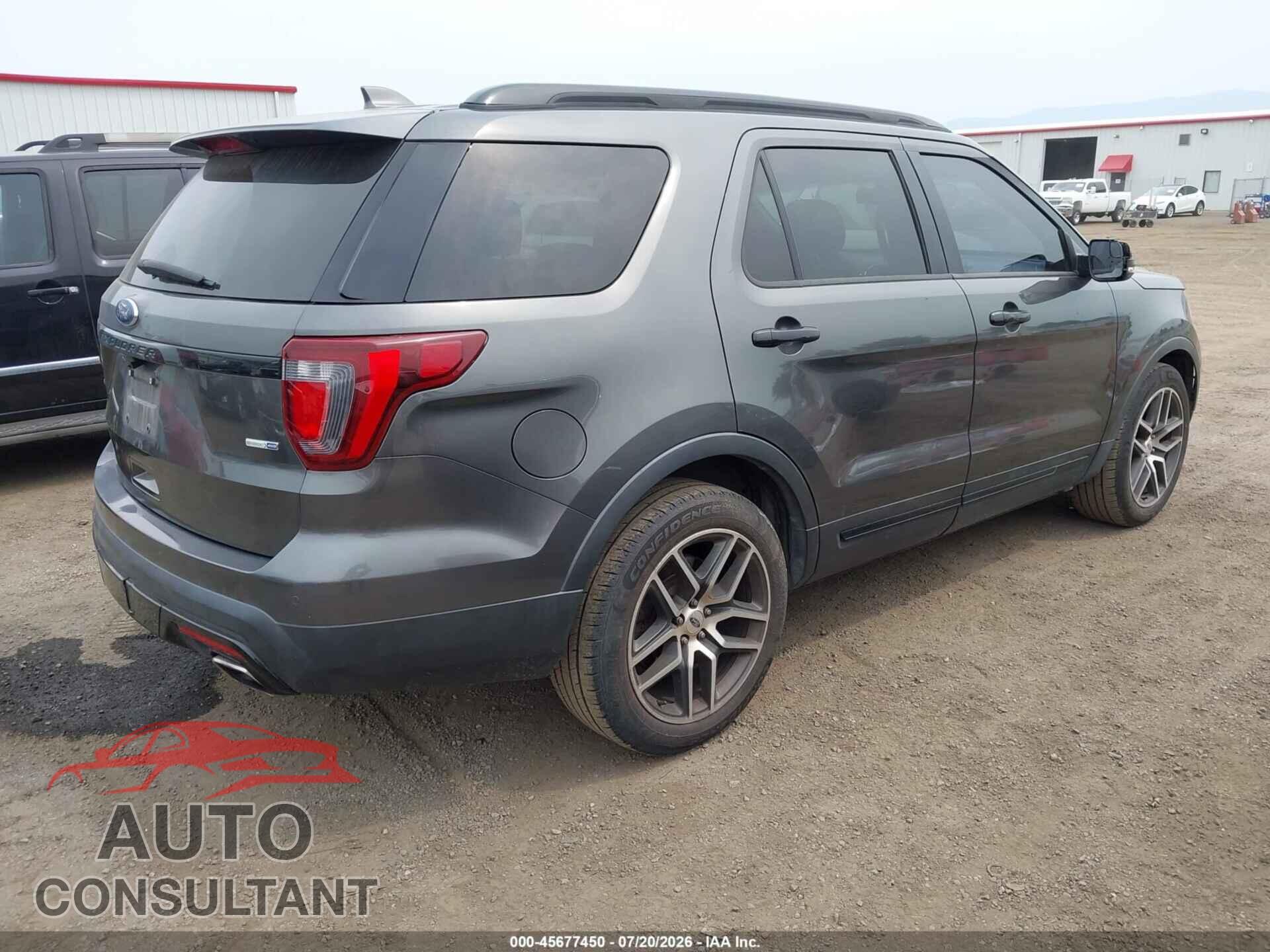 FORD EXPLORER 2016 - 1FM5K8GT7GGD28947