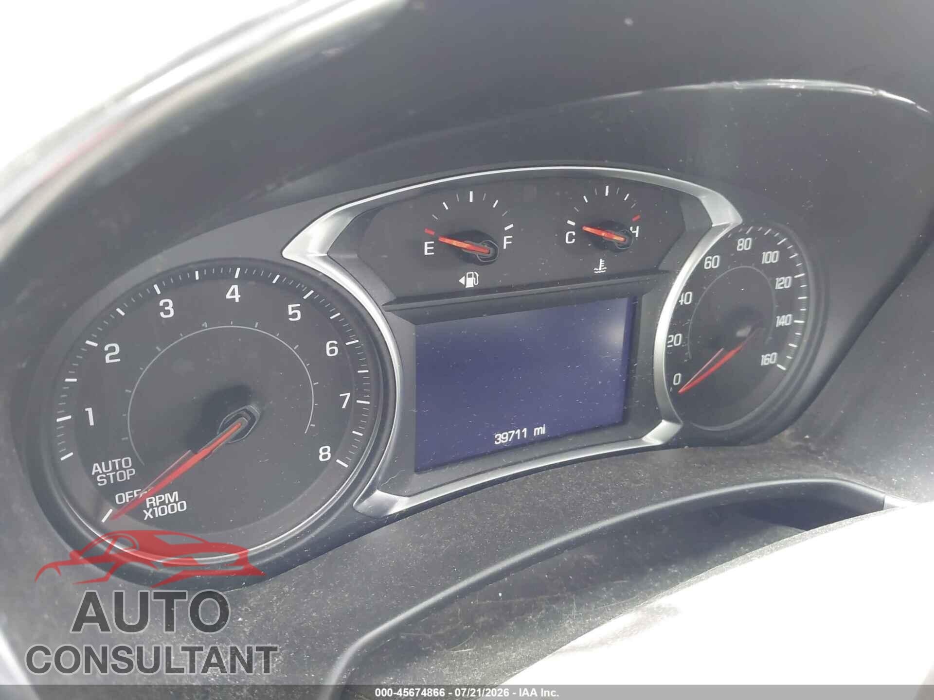 CHEVROLET EQUINOX 2020 - 3GNAXTEVXLL322469