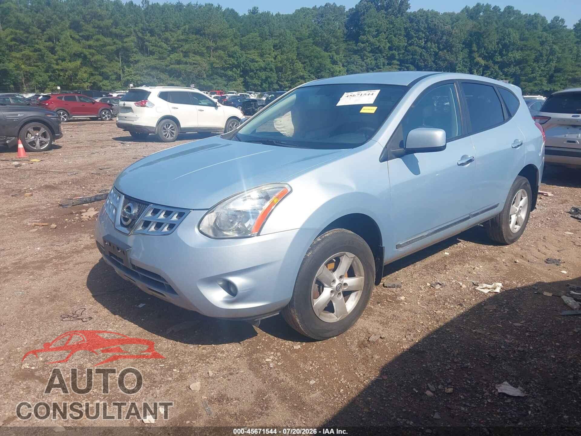 NISSAN ROGUE 2013 - JN8AS5MV8DW132982