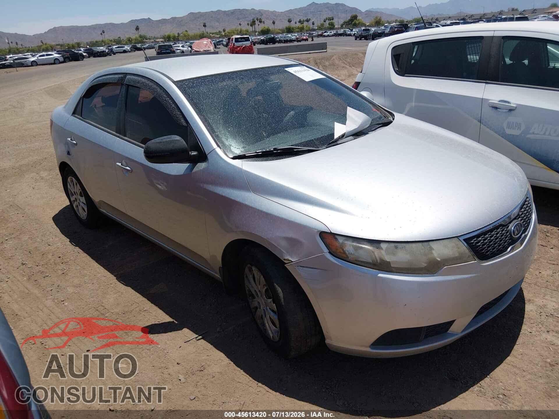KIA FORTE 2012 - KNAFU4A20C5619692