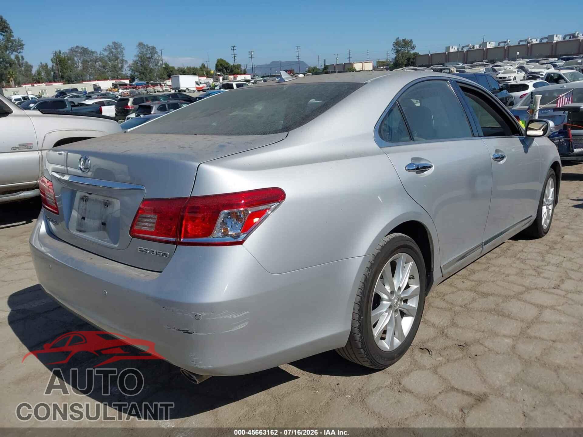 LEXUS ES 350 2010 - JTHBK1EG4A2359077