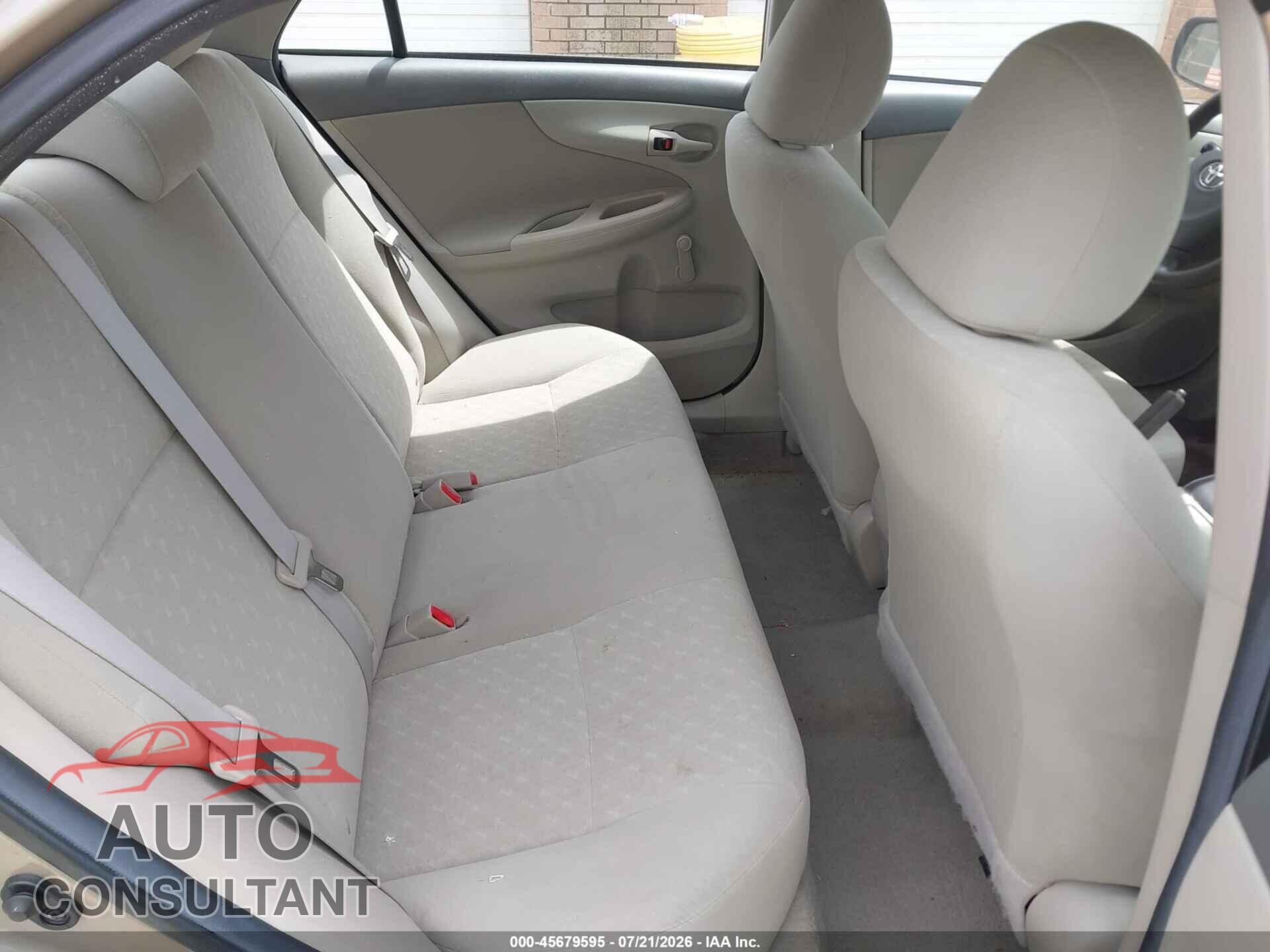 TOYOTA COROLLA 2010 - 2T1BU4EE4AC314654