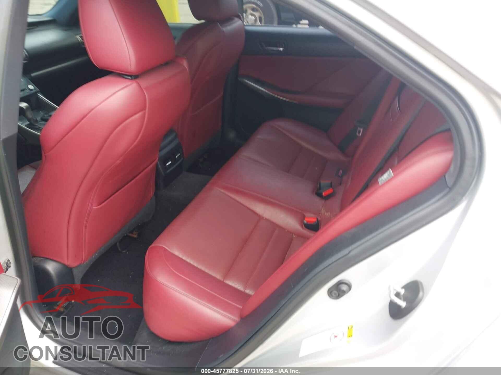 LEXUS IS 350 2014 - JTHBE1D24E5013404